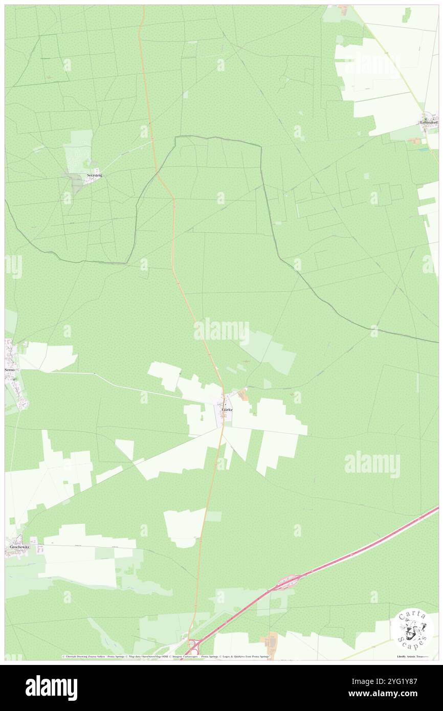 Windmühlenberge, DE, Deutschland, N 52 0' 23'', N 12 28' 17''', Karte, Cartascapes Map, veröffentlicht 2024. Erkunden Sie Cartascapes, eine Karte, die die vielfältigen Landschaften, Kulturen und Ökosysteme der Erde enthüllt. Reisen Sie durch Zeit und Raum und entdecken Sie die Verflechtungen der Vergangenheit, Gegenwart und Zukunft unseres Planeten. Stockfoto