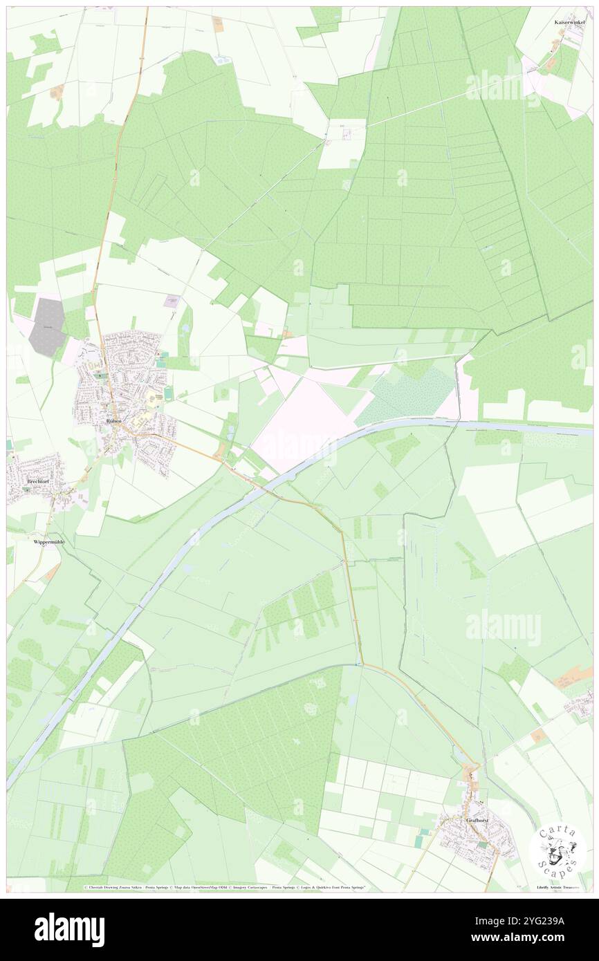 Fanggraben, Deutschland, N 52 28' 59''', N 10 55' 0''', Karte, Cartascapes Map veröffentlicht 2024. Erkunden Sie Cartascapes, eine Karte, die die vielfältigen Landschaften, Kulturen und Ökosysteme der Erde enthüllt. Reisen Sie durch Zeit und Raum und entdecken Sie die Verflechtungen der Vergangenheit, Gegenwart und Zukunft unseres Planeten. Stockfoto