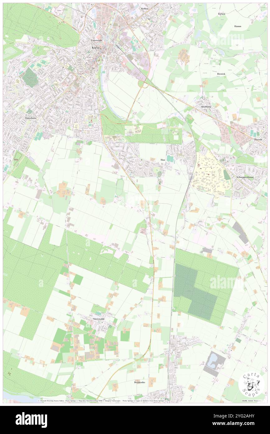 Hau, Regierungsbezirk Köln, DE, Deutschland, Nordrhein-Westfalen, n 51 9' 26'', N 6 16' 10'', Karte, Cartascapes Map, veröffentlicht 2024. Erkunden Sie Cartascapes, eine Karte, die die vielfältigen Landschaften, Kulturen und Ökosysteme der Erde enthüllt. Reisen Sie durch Zeit und Raum und entdecken Sie die Verflechtungen der Vergangenheit, Gegenwart und Zukunft unseres Planeten. Stockfoto