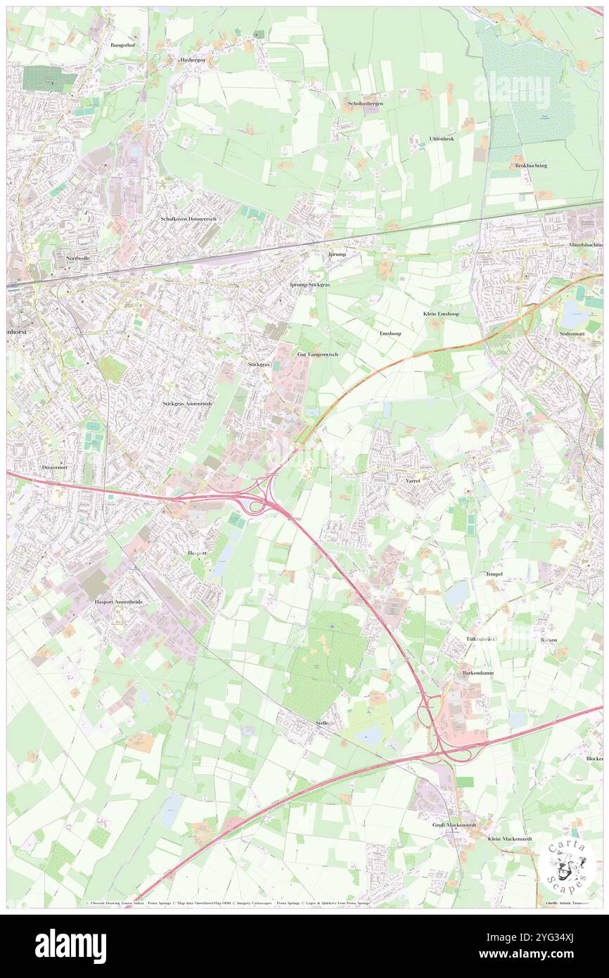 Heidbake, DE, Deutschland, Niedersachsen, N 53 2' 7''', N 8 40' 43''', Karte, Cartascapes Map veröffentlicht 2024. Erkunden Sie Cartascapes, eine Karte, die die vielfältigen Landschaften, Kulturen und Ökosysteme der Erde enthüllt. Reisen Sie durch Zeit und Raum und entdecken Sie die Verflechtungen der Vergangenheit, Gegenwart und Zukunft unseres Planeten. Stockfoto