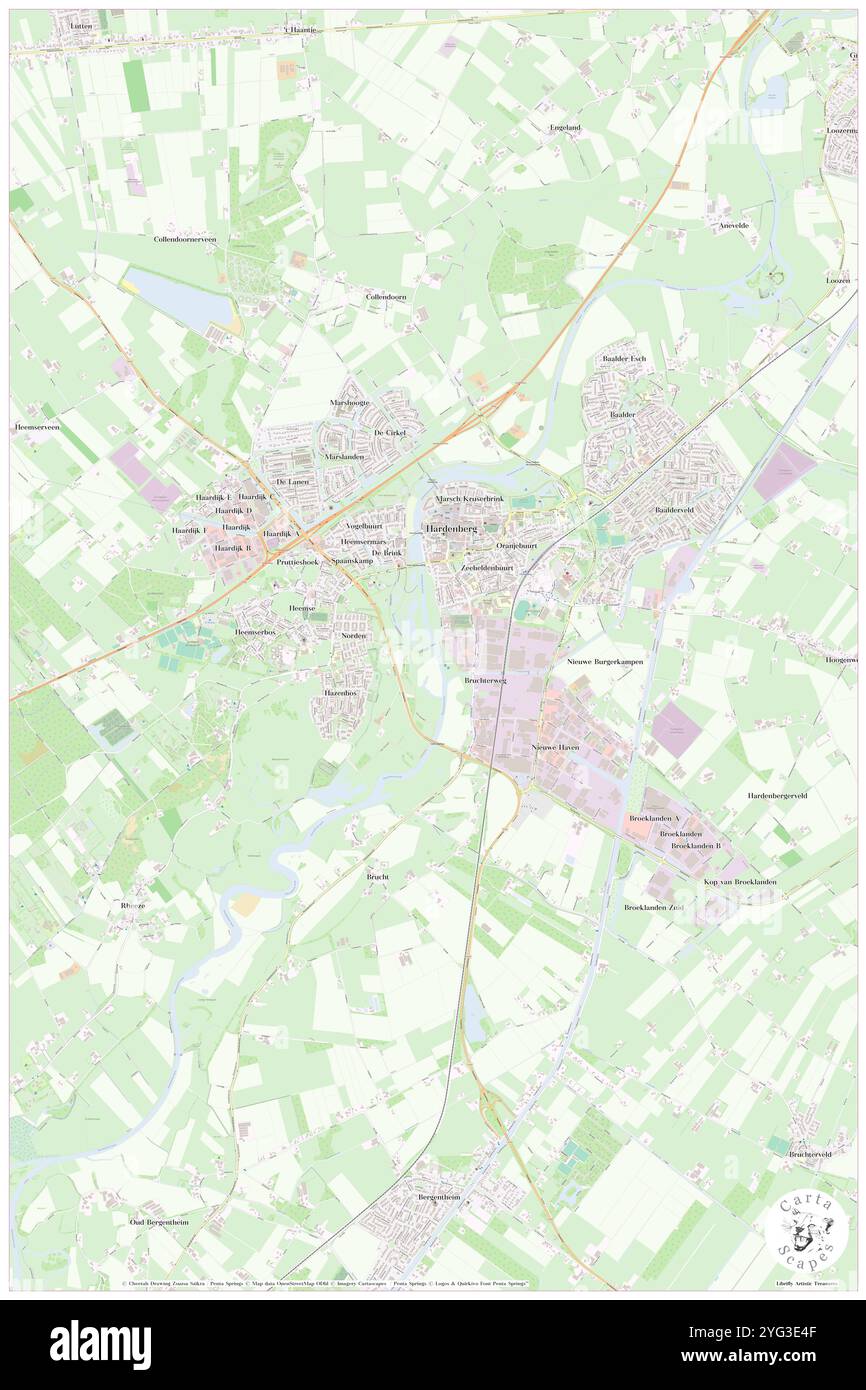 Radewijkerbeek, Deutschland, N 52 34' 0'', N 6 37' 0''', Karte, Cartascapes Map, veröffentlicht 2024. Erkunden Sie Cartascapes, eine Karte, die die vielfältigen Landschaften, Kulturen und Ökosysteme der Erde enthüllt. Reisen Sie durch Zeit und Raum und entdecken Sie die Verflechtungen der Vergangenheit, Gegenwart und Zukunft unseres Planeten. Stockfoto