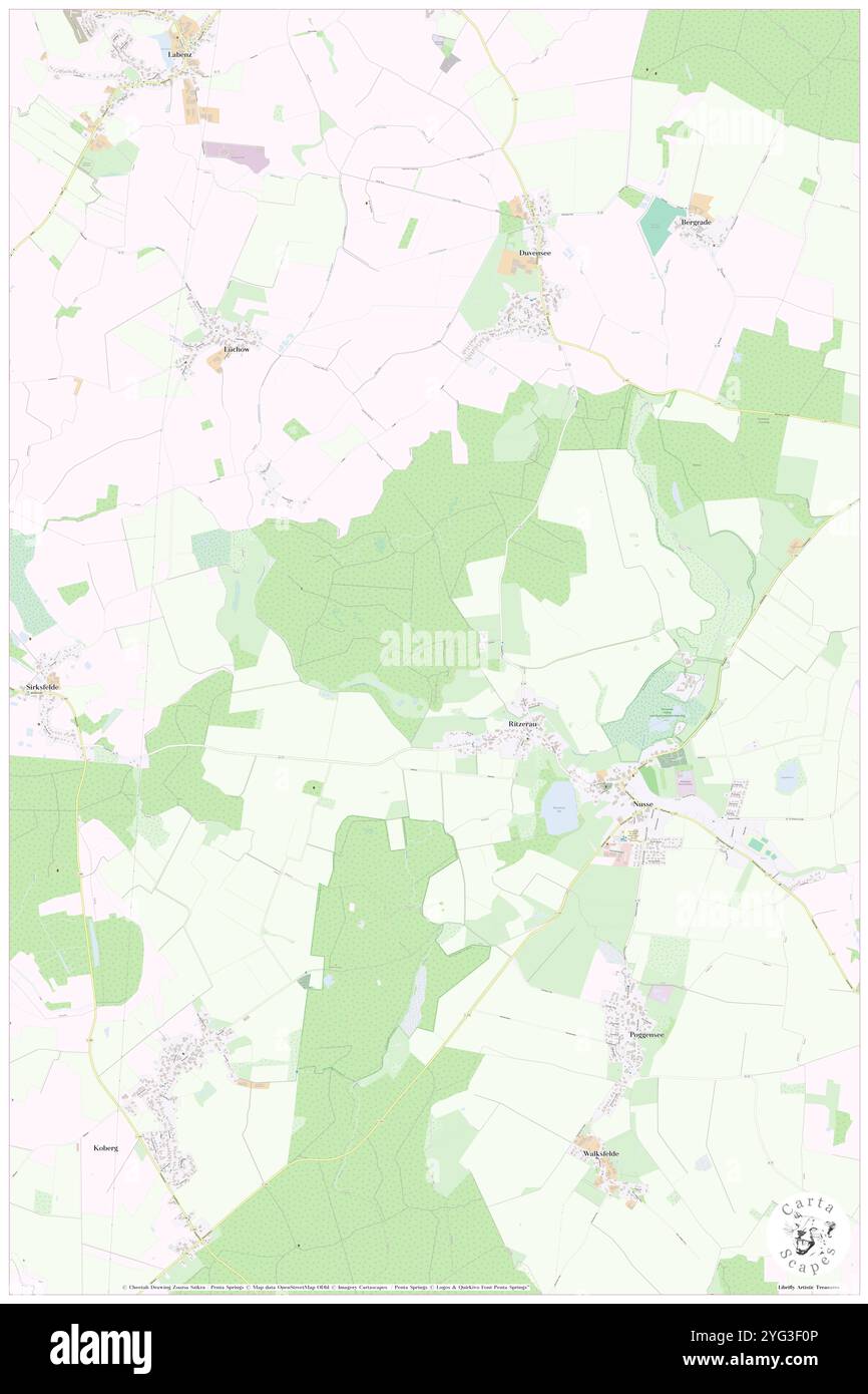 Ritzerau, DE, Deutschland, Schleswig-Holstein, N 53 40' 0'', N 10 34' 0''', Karte, Cartascapes Map veröffentlicht 2024. Erkunden Sie Cartascapes, eine Karte, die die vielfältigen Landschaften, Kulturen und Ökosysteme der Erde enthüllt. Reisen Sie durch Zeit und Raum und entdecken Sie die Verflechtungen der Vergangenheit, Gegenwart und Zukunft unseres Planeten. Stockfoto