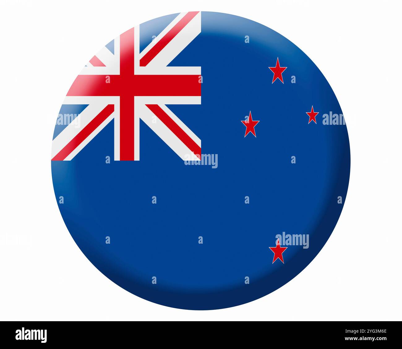 Neuseeland Fahne Stockfoto