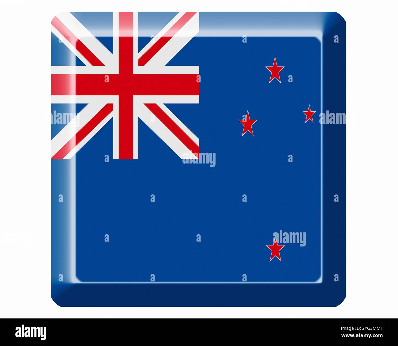 Neuseeland Fahne Stockfoto