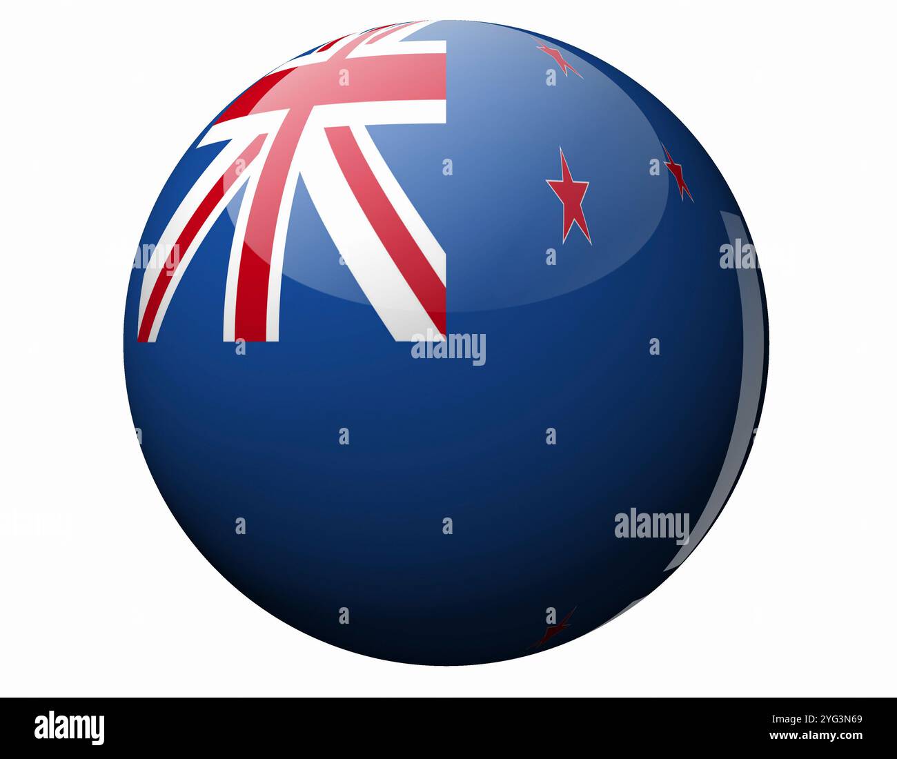 Neuseeland Fahne Stockfoto