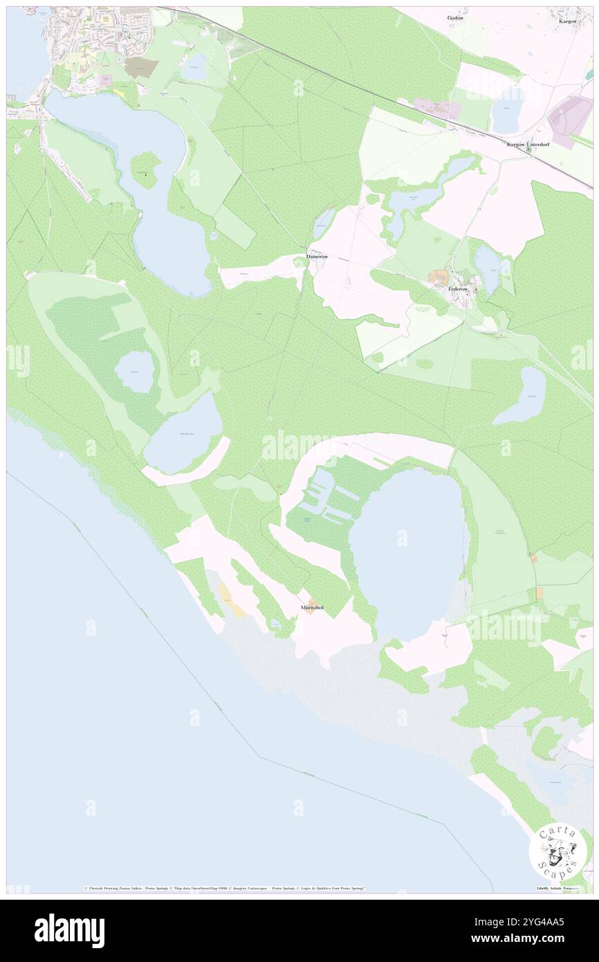 Dammfeld, DE, Deutschland, Mecklenburg-Vorpommern, N 53 28' 0'', N 12 43' 59''', Karte, Kartenausgabe 2024. Erkunden Sie Cartascapes, eine Karte, die die vielfältigen Landschaften, Kulturen und Ökosysteme der Erde enthüllt. Reisen Sie durch Zeit und Raum und entdecken Sie die Verflechtungen der Vergangenheit, Gegenwart und Zukunft unseres Planeten. Stockfoto