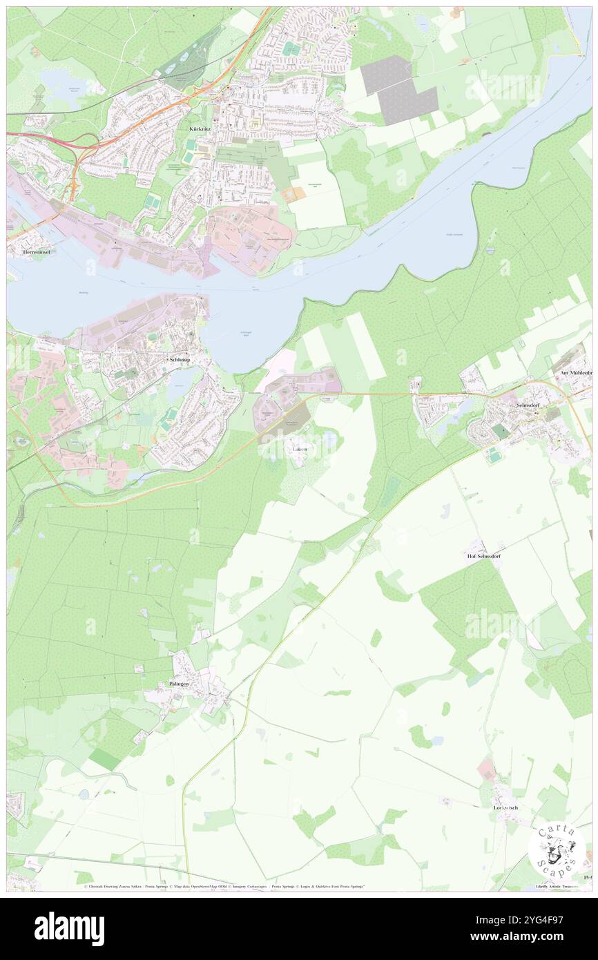 Lauen, DE, Deutschland, Mecklenburg-Vorpommern, N 53 52' 41''', N 10 49' 5''', Karte, Kartenausgabe 2024. Erkunden Sie Cartascapes, eine Karte, die die vielfältigen Landschaften, Kulturen und Ökosysteme der Erde enthüllt. Reisen Sie durch Zeit und Raum und entdecken Sie die Verflechtungen der Vergangenheit, Gegenwart und Zukunft unseres Planeten. Stockfoto