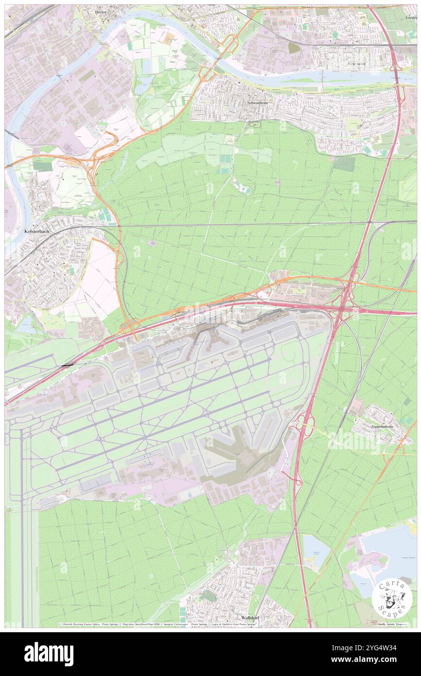 Sheraton Frankfurt Airport, Regierungsbezirk Darmstadt, DE, Deutschland, Hessen, n 50 3' 6'', N 8 34' 19'', Karte, Cartascapes Map, veröffentlicht 2024. Erkunden Sie Cartascapes, eine Karte, die die vielfältigen Landschaften, Kulturen und Ökosysteme der Erde enthüllt. Reisen Sie durch Zeit und Raum und entdecken Sie die Verflechtungen der Vergangenheit, Gegenwart und Zukunft unseres Planeten. Stockfoto