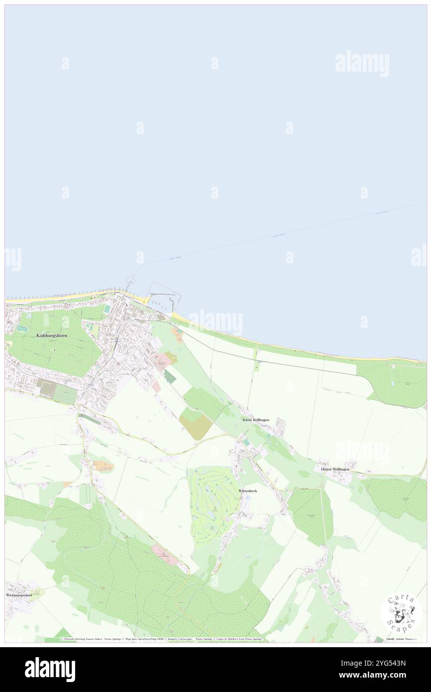 Fulgen, DE, Deutschland, Mecklenburg-Vorpommern, N 54 8' 59''', N 11 46' 59''', Karte, Karte, Karte veröffentlicht 2024. Erkunden Sie Cartascapes, eine Karte, die die vielfältigen Landschaften, Kulturen und Ökosysteme der Erde enthüllt. Reisen Sie durch Zeit und Raum und entdecken Sie die Verflechtungen der Vergangenheit, Gegenwart und Zukunft unseres Planeten. Stockfoto