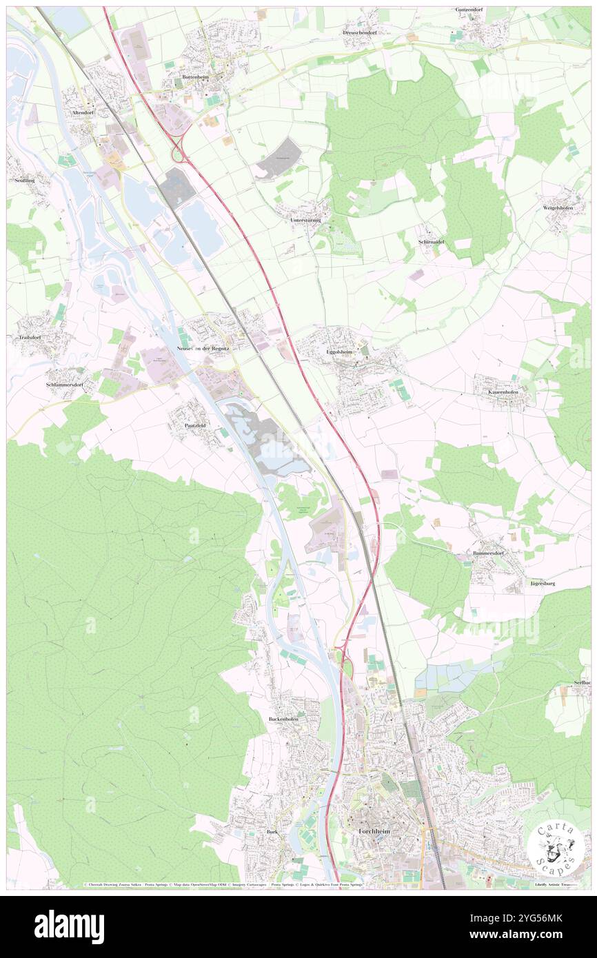 Schleuse 94 im Ludwig-Donau-Main-Kanal, Oberfranken, DE, Deutschland, Bayern, n 49 45' 41'', N 11 2' 47'', Karte, Cartascapes Map, veröffentlicht 2024. Erkunden Sie Cartascapes, eine Karte, die die vielfältigen Landschaften, Kulturen und Ökosysteme der Erde enthüllt. Reisen Sie durch Zeit und Raum und entdecken Sie die Verflechtungen der Vergangenheit, Gegenwart und Zukunft unseres Planeten. Stockfoto