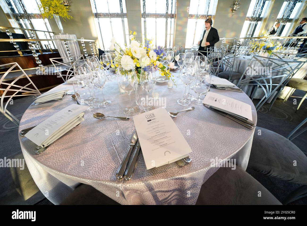 Atmosphäre während der Gerald Loeb Awards 2024, verliehen von UCLA Anderson, verliehen im Rainbow Room in New York City, New York, USA, Donnerstag, 10. Oktober 2024. Quelle: Jennifer Graylock-Graylock.com Stockfoto