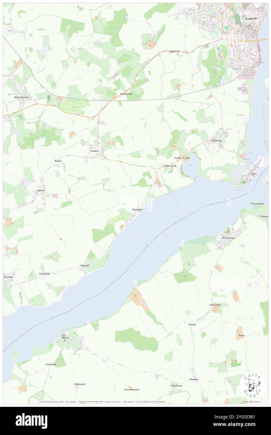 Karschau, DE, Deutschland, Schleswig-Holstein, N 54 37' 24'', N 9 53' 16'', Karte, Cartascapes Map veröffentlicht 2024. Erkunden Sie Cartascapes, eine Karte, die die vielfältigen Landschaften, Kulturen und Ökosysteme der Erde enthüllt. Reisen Sie durch Zeit und Raum und entdecken Sie die Verflechtungen der Vergangenheit, Gegenwart und Zukunft unseres Planeten. Stockfoto