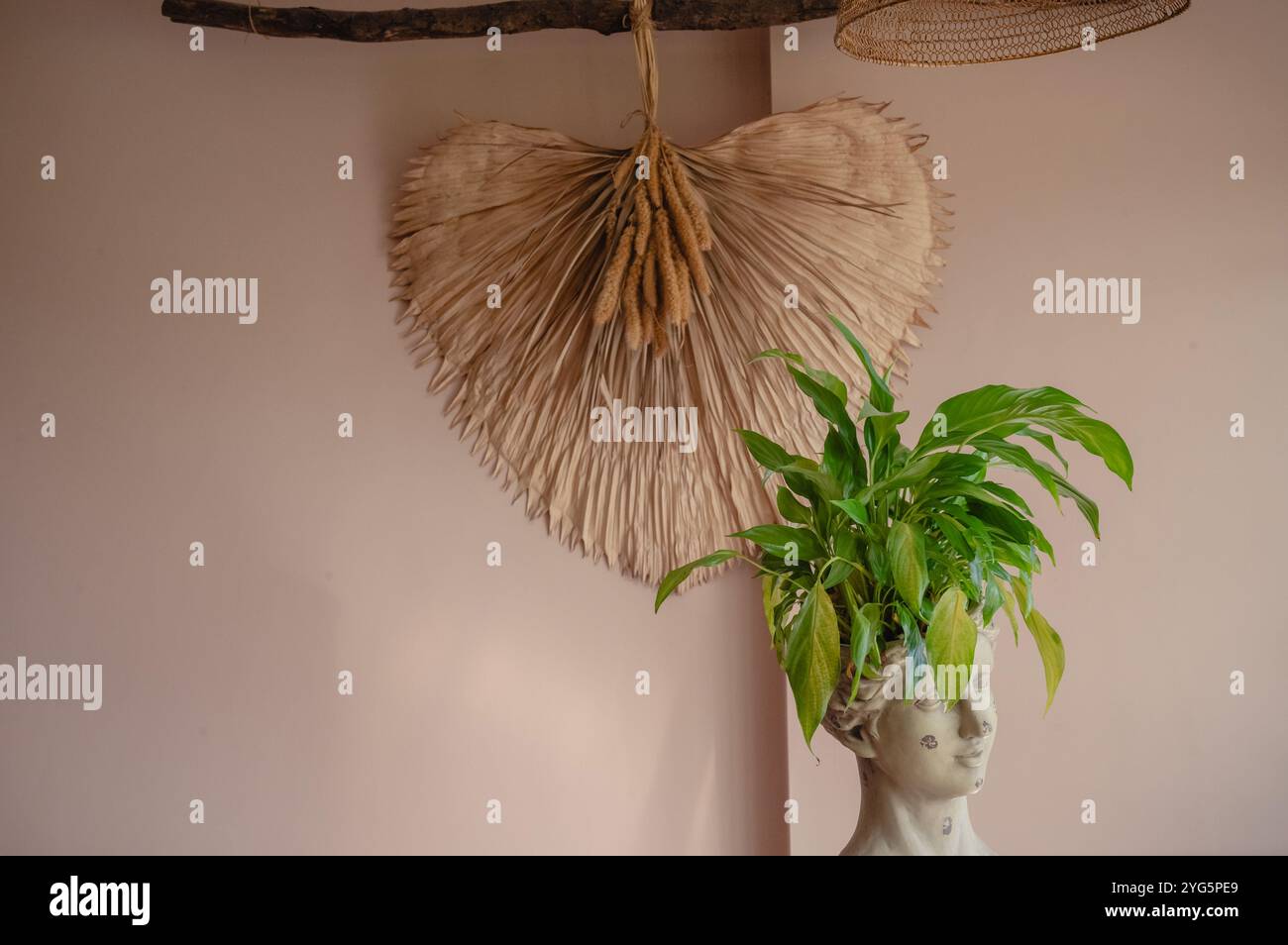 Innenraum eines Friseursalons Stockfoto
