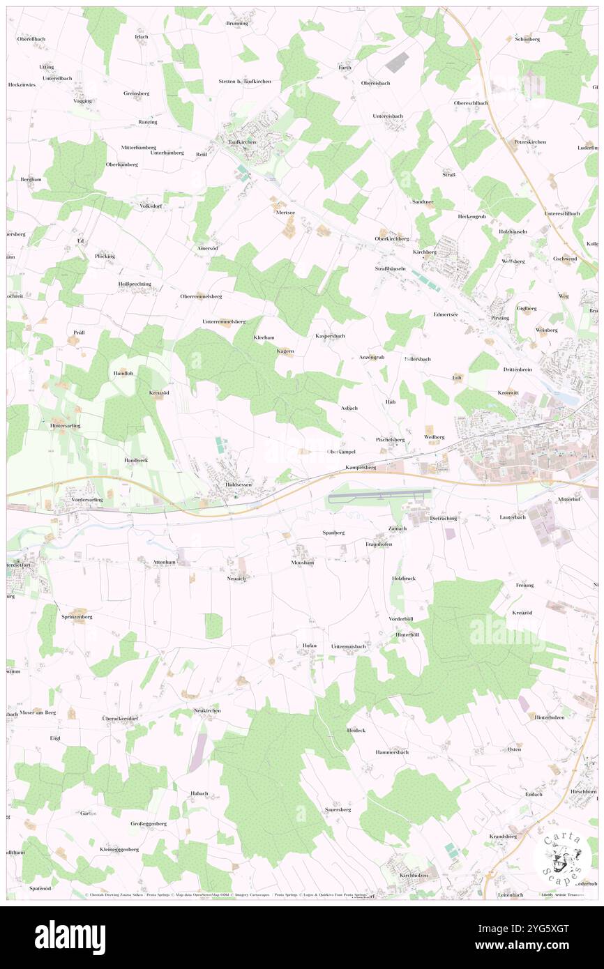 Rinn, Niederbayern, DE, Deutschland, Bayern, n 48 24' 2'', N 12 42' 29'', Karte, Cartascapes Map, veröffentlicht 2024. Erkunden Sie Cartascapes, eine Karte, die die vielfältigen Landschaften, Kulturen und Ökosysteme der Erde enthüllt. Reisen Sie durch Zeit und Raum und entdecken Sie die Verflechtungen der Vergangenheit, Gegenwart und Zukunft unseres Planeten. Stockfoto