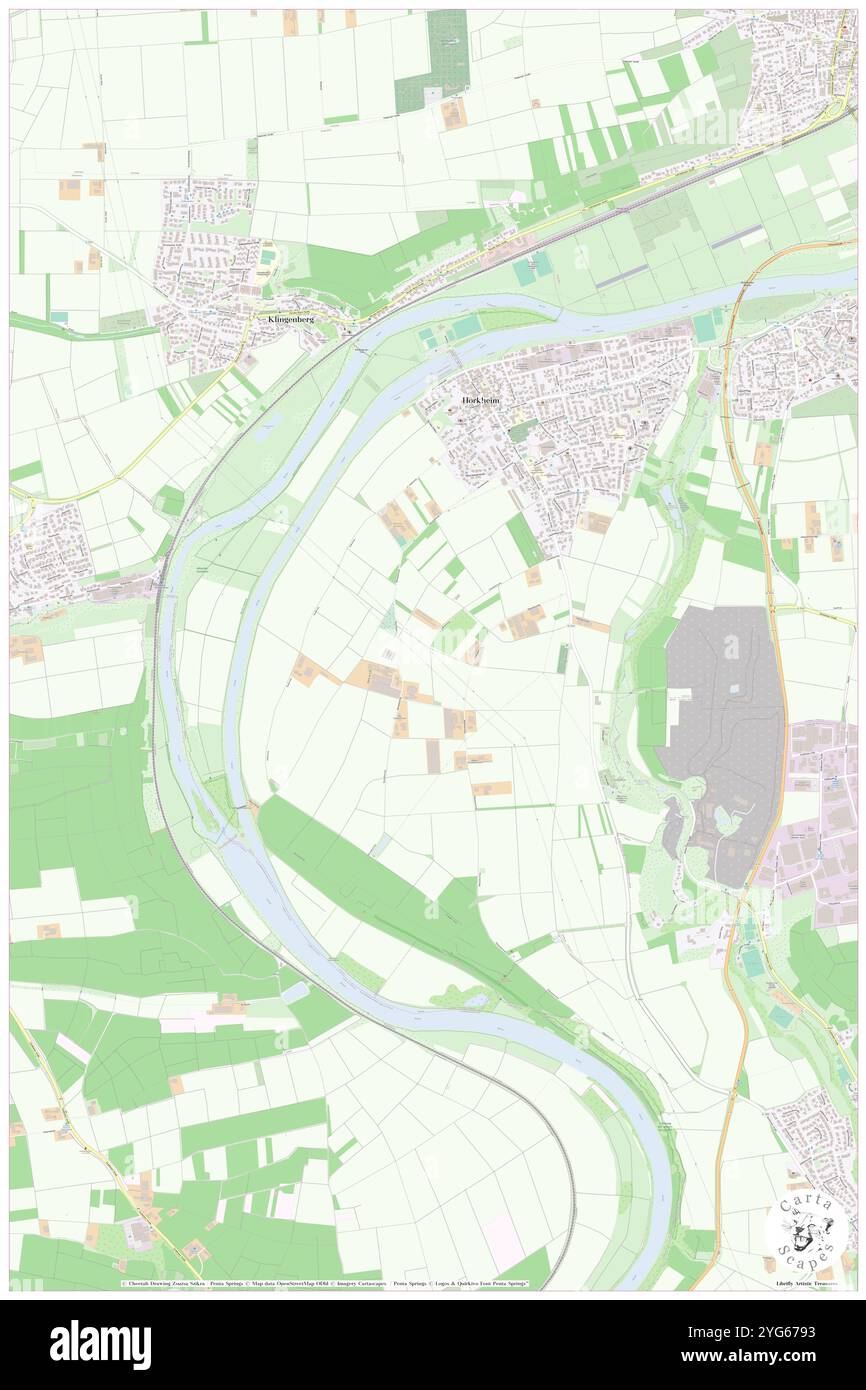 Horkheim, Regierungsbezirk Stuttgart, DE, Deutschland, Baden-Württemberg, n 49 6' 54'', N 9 10' 16'', Karte, Cartascapes Map, veröffentlicht 2024. Erkunden Sie Cartascapes, eine Karte, die die vielfältigen Landschaften, Kulturen und Ökosysteme der Erde enthüllt. Reisen Sie durch Zeit und Raum und entdecken Sie die Verflechtungen der Vergangenheit, Gegenwart und Zukunft unseres Planeten. Stockfoto