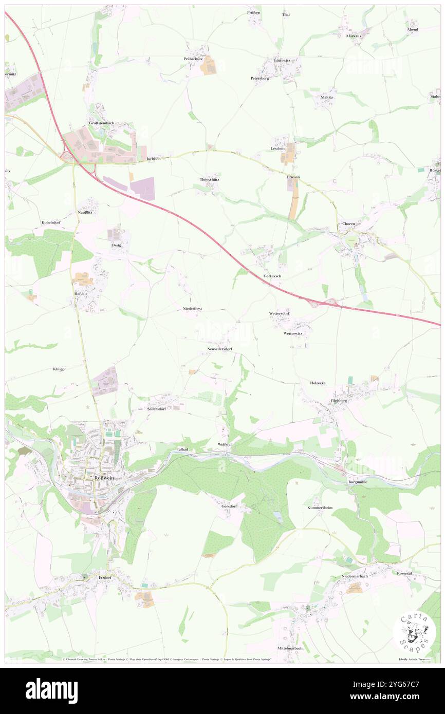 Neuseifersdorf, DE, Deutschland, Sachsen, N 51 5' 9'', N 13 12' 42''', Karte, Cartascapes Map veröffentlicht 2024. Erkunden Sie Cartascapes, eine Karte, die die vielfältigen Landschaften, Kulturen und Ökosysteme der Erde enthüllt. Reisen Sie durch Zeit und Raum und entdecken Sie die Verflechtungen der Vergangenheit, Gegenwart und Zukunft unseres Planeten. Stockfoto