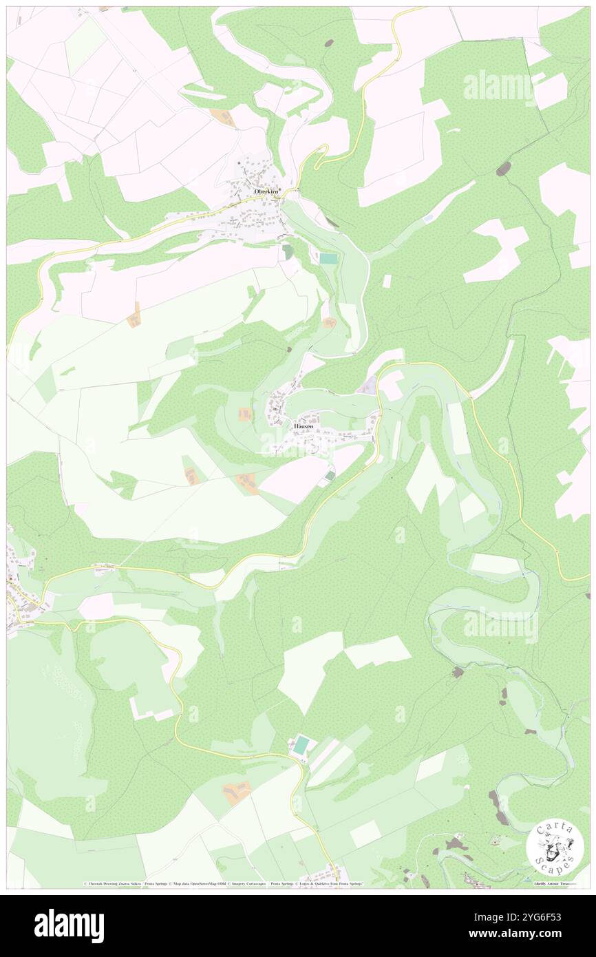 Hausen, Regierungsbezirk Darmstadt, DE, Deutschland, Hessen, n 50 5' 1'', N 8 2' 43'', Karte, Cartascapes Map, veröffentlicht 2024. Erkunden Sie Cartascapes, eine Karte, die die vielfältigen Landschaften, Kulturen und Ökosysteme der Erde enthüllt. Reisen Sie durch Zeit und Raum und entdecken Sie die Verflechtungen der Vergangenheit, Gegenwart und Zukunft unseres Planeten. Stockfoto