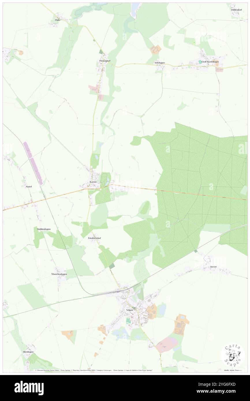 Karnin, DE, Deutschland, Mecklenburg-Vorpommern, N 53 40' 47''', N 11 34' 6''', Karte, Karte, Kartenausgabe 2024. Erkunden Sie Cartascapes, eine Karte, die die vielfältigen Landschaften, Kulturen und Ökosysteme der Erde enthüllt. Reisen Sie durch Zeit und Raum und entdecken Sie die Verflechtungen der Vergangenheit, Gegenwart und Zukunft unseres Planeten. Stockfoto