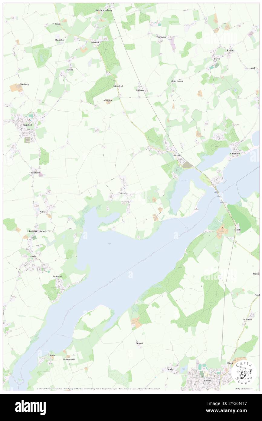 Gunneby, DE, Deutschland, Schleswig-Holstein, N 54 34' 59''', N 9 47' 8''', Karte, Kartenausgabe 2024. Erkunden Sie Cartascapes, eine Karte, die die vielfältigen Landschaften, Kulturen und Ökosysteme der Erde enthüllt. Reisen Sie durch Zeit und Raum und entdecken Sie die Verflechtungen der Vergangenheit, Gegenwart und Zukunft unseres Planeten. Stockfoto