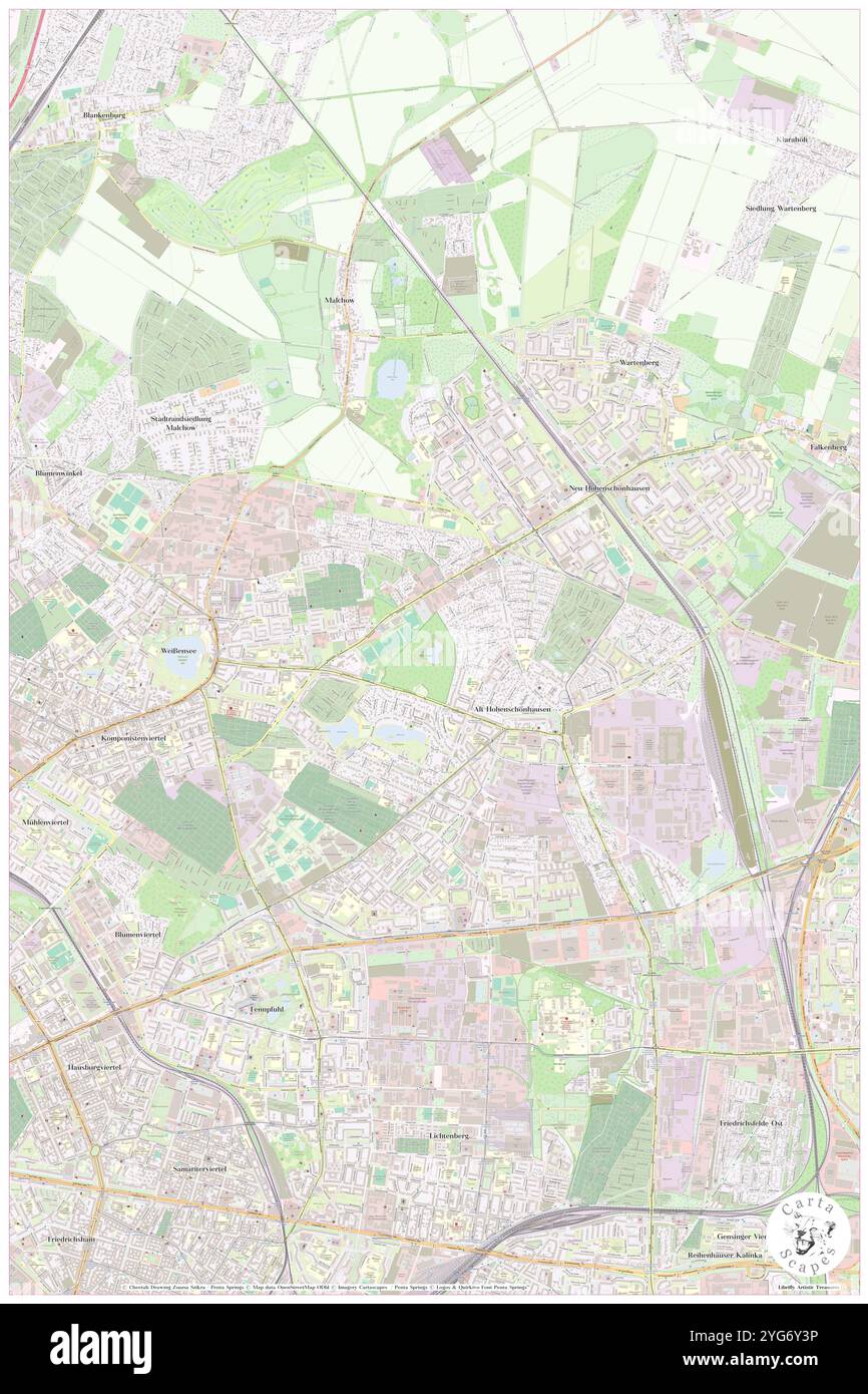 Fauler See, Deutschland, Berlin, N 52 33' 16'', N 13 29' 35''', Karte, Cartascapes Map, veröffentlicht 2024. Erkunden Sie Cartascapes, eine Karte, die die vielfältigen Landschaften, Kulturen und Ökosysteme der Erde enthüllt. Reisen Sie durch Zeit und Raum und entdecken Sie die Verflechtungen der Vergangenheit, Gegenwart und Zukunft unseres Planeten. Stockfoto