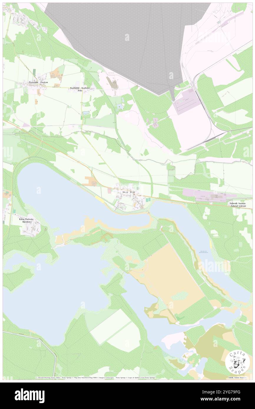 Bluno, DE, Deutschland, Sachsen, N 51 31' 29'', N 14 13' 33''', Karte, Cartascapes Map, veröffentlicht 2024. Erkunden Sie Cartascapes, eine Karte, die die vielfältigen Landschaften, Kulturen und Ökosysteme der Erde enthüllt. Reisen Sie durch Zeit und Raum und entdecken Sie die Verflechtungen der Vergangenheit, Gegenwart und Zukunft unseres Planeten. Stockfoto