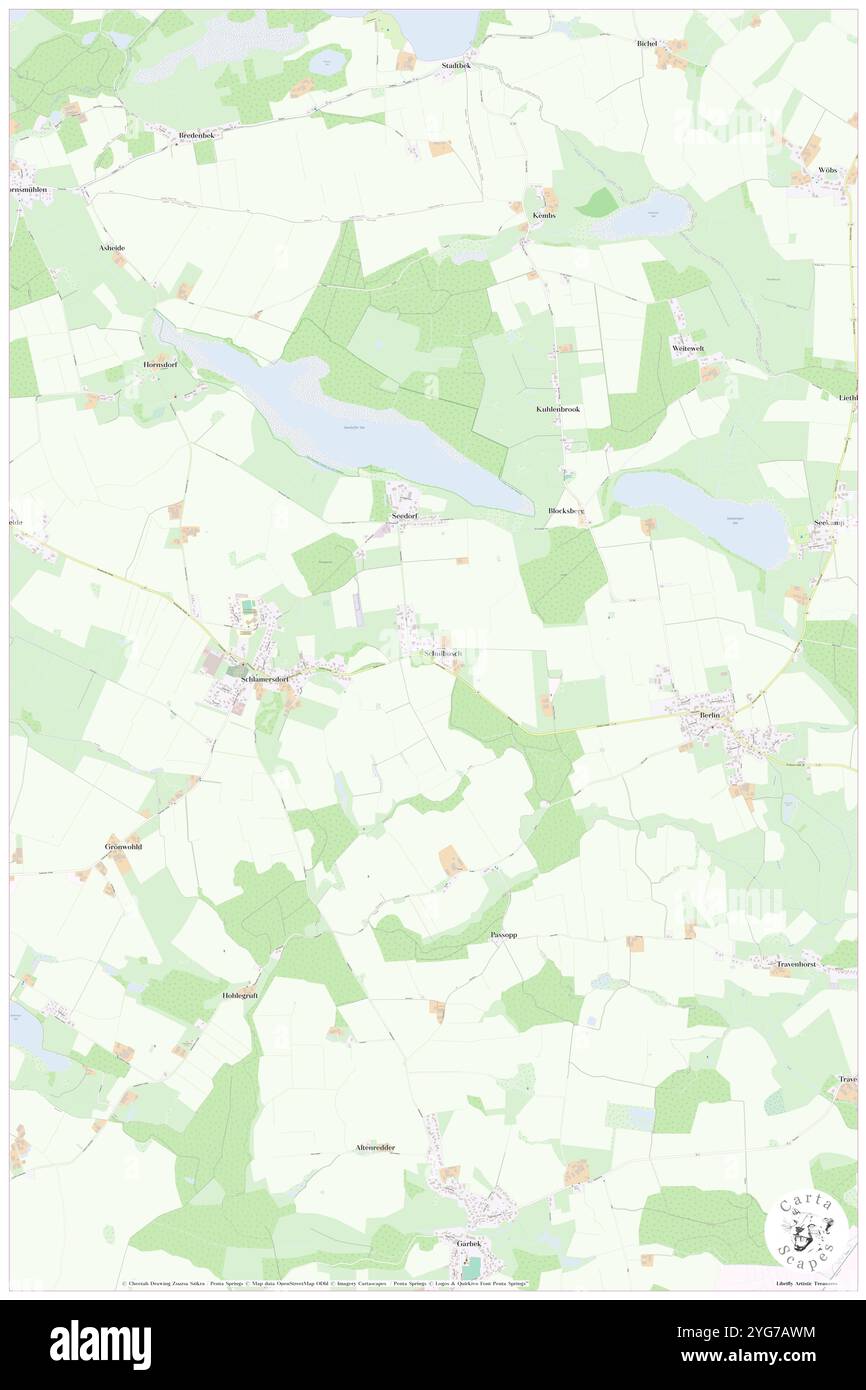 Schulbusch, DE, Deutschland, Schleswig-Holstein, N 54 2' 27'', N 10 24' 47''', Karte, Cartascapes Map veröffentlicht 2024. Erkunden Sie Cartascapes, eine Karte, die die vielfältigen Landschaften, Kulturen und Ökosysteme der Erde enthüllt. Reisen Sie durch Zeit und Raum und entdecken Sie die Verflechtungen der Vergangenheit, Gegenwart und Zukunft unseres Planeten. Stockfoto