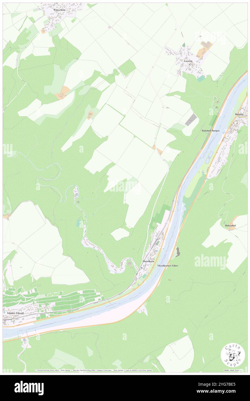 Moselkern, DE, Deutschland, Rheinland-Pfalz, N 50 11' 39''', N 7 22' 15''', Karte, Cartascapes Map veröffentlicht 2024. Erkunden Sie Cartascapes, eine Karte, die die vielfältigen Landschaften, Kulturen und Ökosysteme der Erde enthüllt. Reisen Sie durch Zeit und Raum und entdecken Sie die Verflechtungen der Vergangenheit, Gegenwart und Zukunft unseres Planeten. Stockfoto