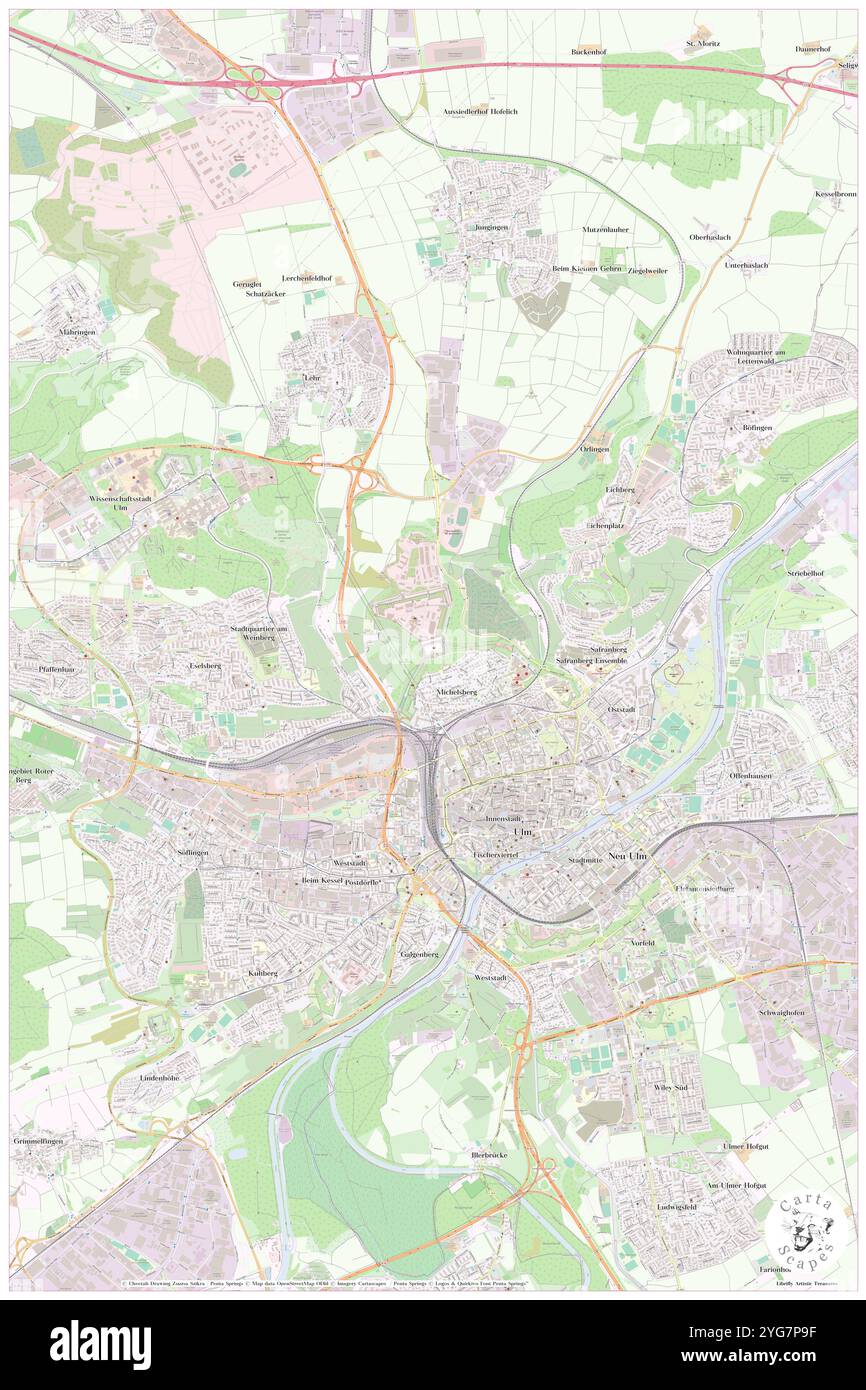 Festung Wilhelmsburg, Region Tübingen, Deutschland, Baden-Württemberg, n 48 24' 42''', N 9 58' 58''', Karte, Cartascapes Map, veröffentlicht 2024. Erkunden Sie Cartascapes, eine Karte, die die vielfältigen Landschaften, Kulturen und Ökosysteme der Erde enthüllt. Reisen Sie durch Zeit und Raum und entdecken Sie die Verflechtungen der Vergangenheit, Gegenwart und Zukunft unseres Planeten. Stockfoto