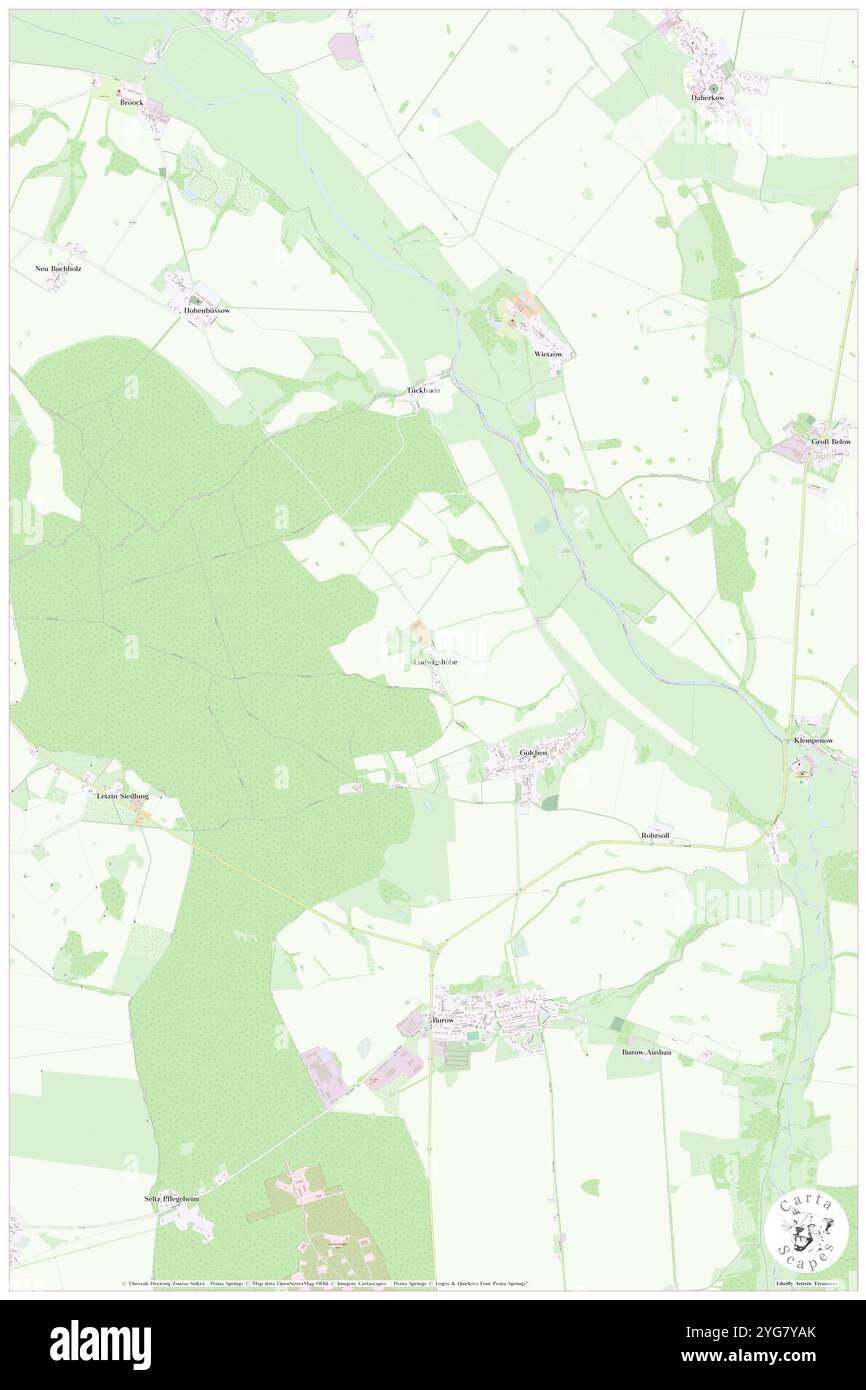 Ludwigshöhe, DE, Deutschland, Mecklenburg-Vorpommern, N 53 47' 57''', N 13 16' 2''', Karte, Cartascapes Map veröffentlicht 2024. Erkunden Sie Cartascapes, eine Karte, die die vielfältigen Landschaften, Kulturen und Ökosysteme der Erde enthüllt. Reisen Sie durch Zeit und Raum und entdecken Sie die Verflechtungen der Vergangenheit, Gegenwart und Zukunft unseres Planeten. Stockfoto