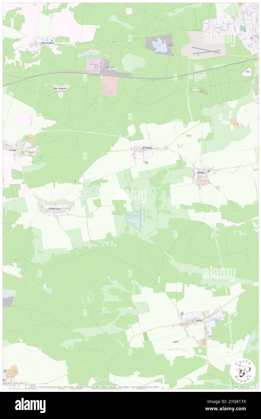 Schacke, DE, Deutschland, Brandenburg, N 51 35' 57''', N 13 38' 34''', Karte, Cartascapes Map veröffentlicht 2024. Erkunden Sie Cartascapes, eine Karte, die die vielfältigen Landschaften, Kulturen und Ökosysteme der Erde enthüllt. Reisen Sie durch Zeit und Raum und entdecken Sie die Verflechtungen der Vergangenheit, Gegenwart und Zukunft unseres Planeten. Stockfoto