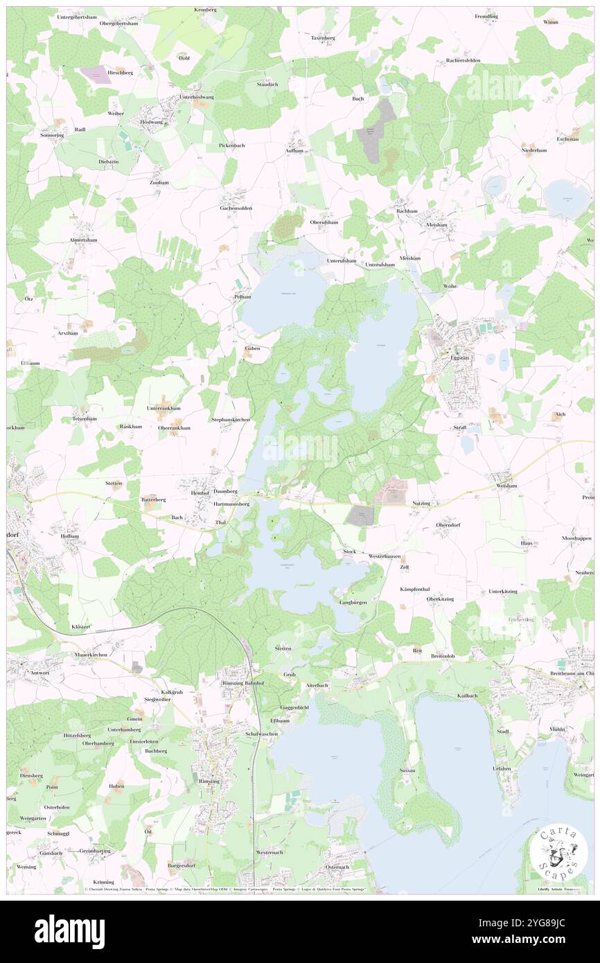 Kesselsee, DE, Deutschland, Bayern, N 47 54' 57''', N 12 21' 9''', Karte, Cartascapes Map veröffentlicht 2024. Erkunden Sie Cartascapes, eine Karte, die die vielfältigen Landschaften, Kulturen und Ökosysteme der Erde enthüllt. Reisen Sie durch Zeit und Raum und entdecken Sie die Verflechtungen der Vergangenheit, Gegenwart und Zukunft unseres Planeten. Stockfoto