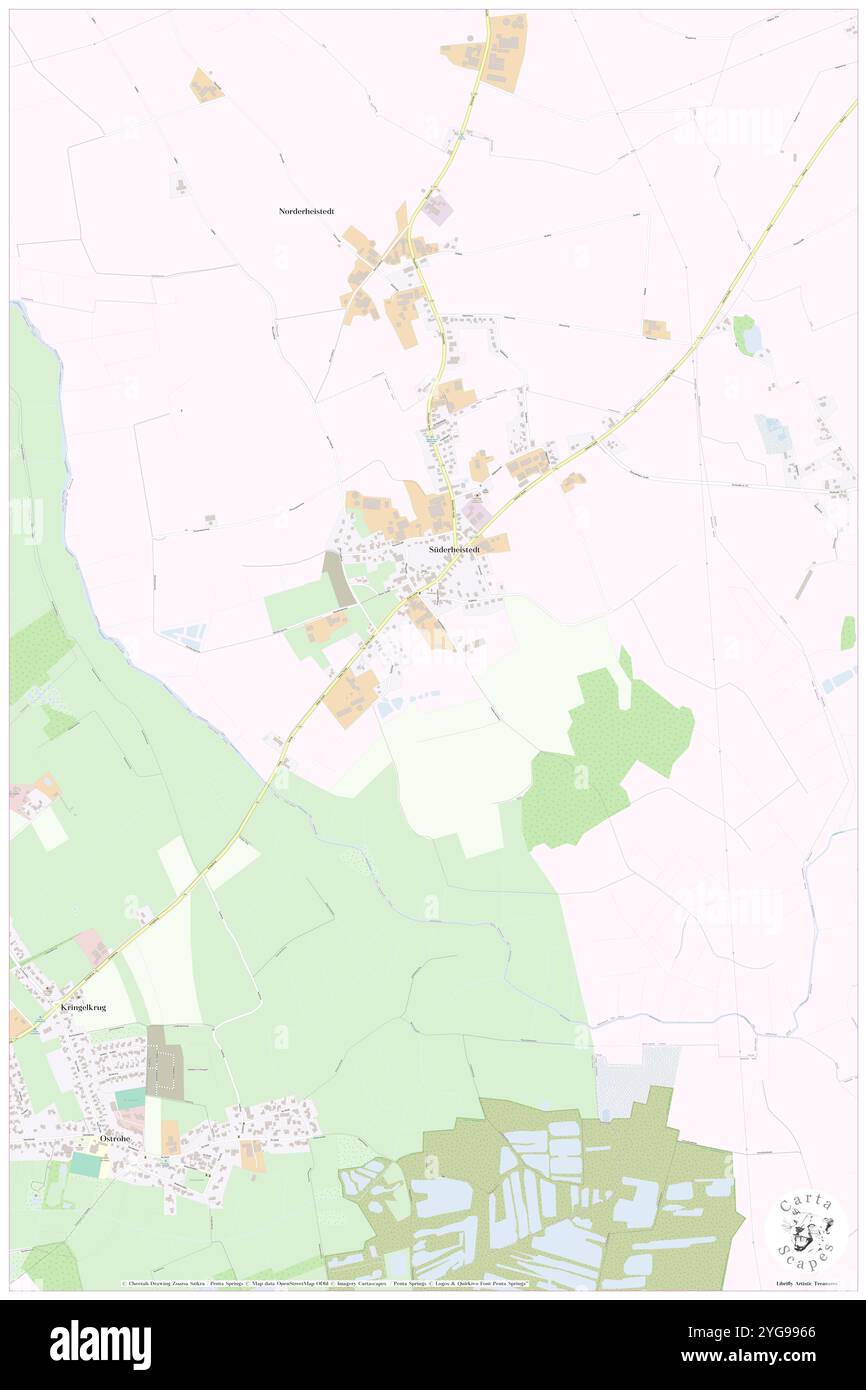 Aukrug, DE, Deutschland, Schleswig-Holstein, N 54 4' 56''', N 9 47' 8''', Karte, Karte, Kartenausgabe 2024. Erkunden Sie Cartascapes, eine Karte, die die vielfältigen Landschaften, Kulturen und Ökosysteme der Erde enthüllt. Reisen Sie durch Zeit und Raum und entdecken Sie die Verflechtungen der Vergangenheit, Gegenwart und Zukunft unseres Planeten. Stockfoto