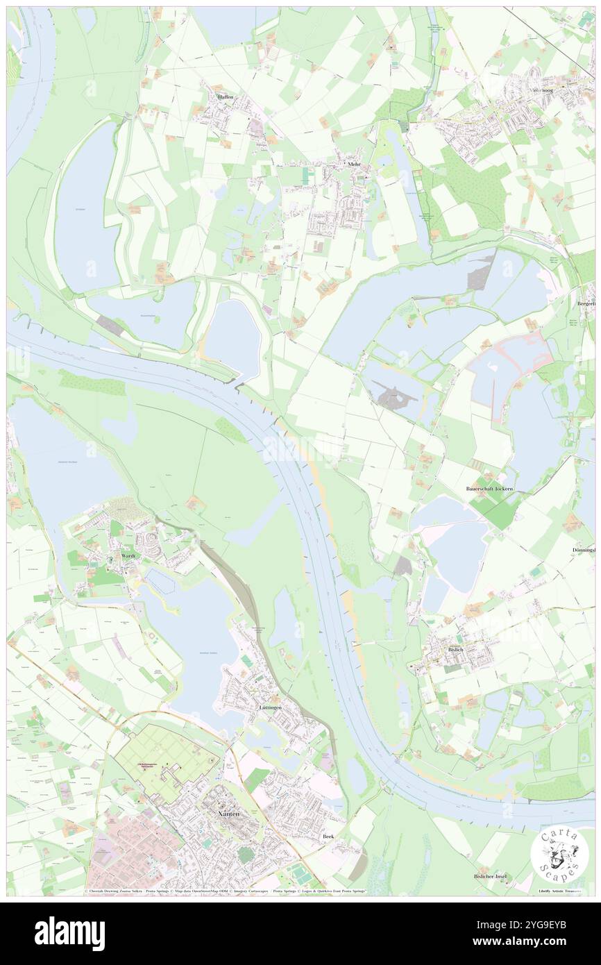 Wolffskath, Bezirk Düsseldorf, DE, Deutschland, Nordrhein-Westfalen, n 51 42' 0'', N 6 28' 0'', Karte, Cartascapes Map, veröffentlicht 2024. Erkunden Sie Cartascapes, eine Karte, die die vielfältigen Landschaften, Kulturen und Ökosysteme der Erde enthüllt. Reisen Sie durch Zeit und Raum und entdecken Sie die Verflechtungen der Vergangenheit, Gegenwart und Zukunft unseres Planeten. Stockfoto