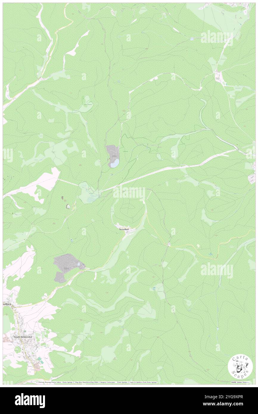 Glasberg, Deutschland, Thüringen, N 50 46' 59''', N 10 33' 0''', Karte, Kartenausgabe 2024. Erkunden Sie Cartascapes, eine Karte, die die vielfältigen Landschaften, Kulturen und Ökosysteme der Erde enthüllt. Reisen Sie durch Zeit und Raum und entdecken Sie die Verflechtungen der Vergangenheit, Gegenwart und Zukunft unseres Planeten. Stockfoto