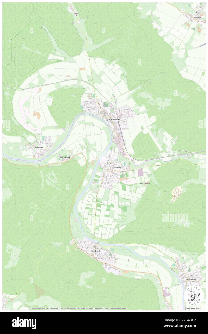 Schwulme, DE, Deutschland, Hessen, N 51 37' 38''', N 9 33' 15''', Karte, Cartascapes Map 2024 veröffentlicht. Erkunden Sie Cartascapes, eine Karte, die die vielfältigen Landschaften, Kulturen und Ökosysteme der Erde enthüllt. Reisen Sie durch Zeit und Raum und entdecken Sie die Verflechtungen der Vergangenheit, Gegenwart und Zukunft unseres Planeten. Stockfoto