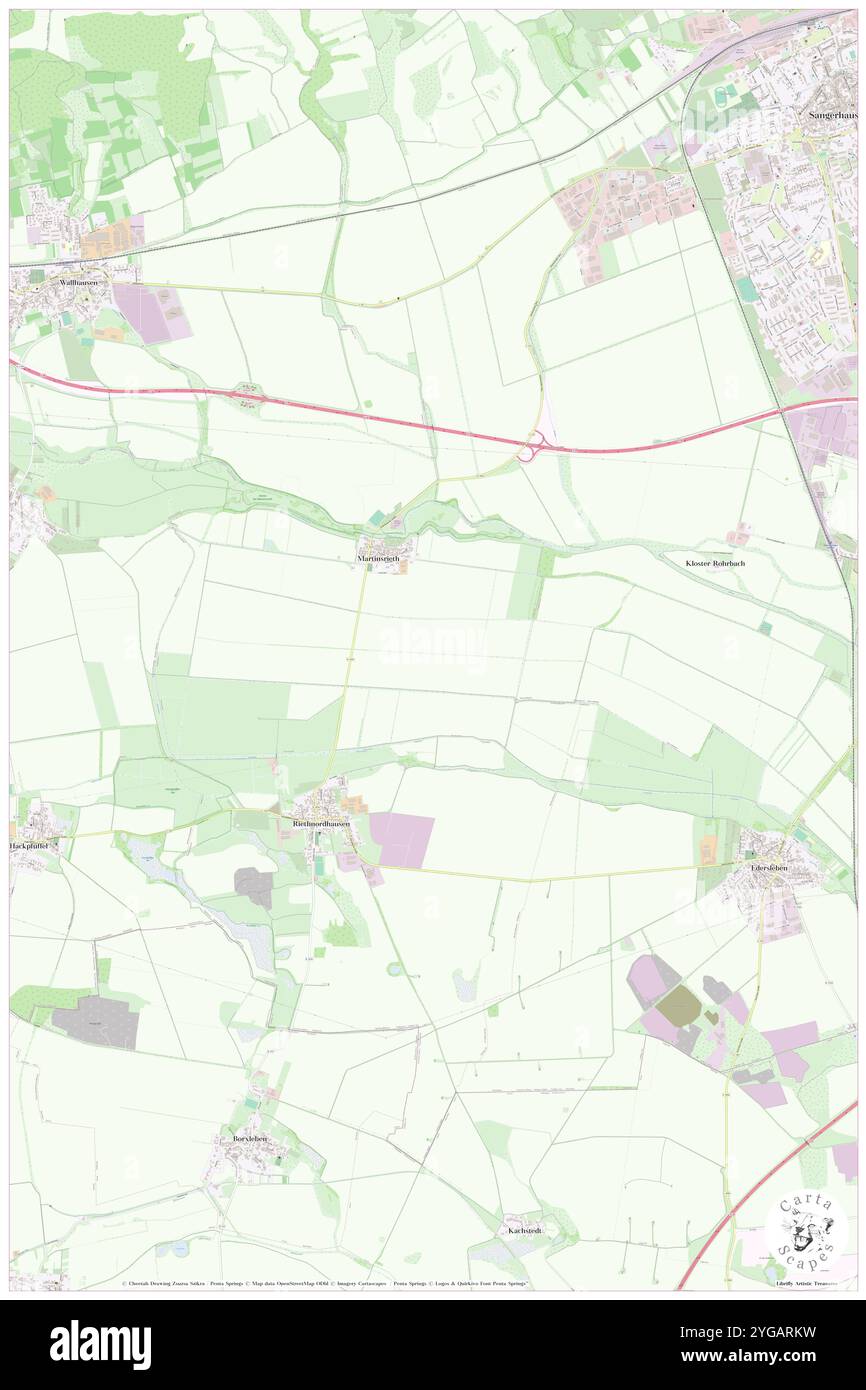 Sachsgraben, DE, Deutschland, N 51 25' 59''', N 11 15' 0''', Karte, Cartascapes Map, veröffentlicht 2024. Erkunden Sie Cartascapes, eine Karte, die die vielfältigen Landschaften, Kulturen und Ökosysteme der Erde enthüllt. Reisen Sie durch Zeit und Raum und entdecken Sie die Verflechtungen der Vergangenheit, Gegenwart und Zukunft unseres Planeten. Stockfoto