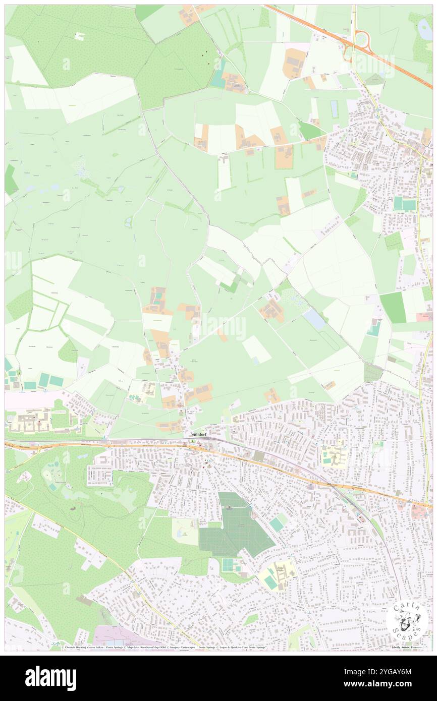 Suelldorf, DE, Deutschland, Hamburg, N 53 34' 51''', N 9 47' 49''', Karte, Cartascapes Map veröffentlicht 2024. Erkunden Sie Cartascapes, eine Karte, die die vielfältigen Landschaften, Kulturen und Ökosysteme der Erde enthüllt. Reisen Sie durch Zeit und Raum und entdecken Sie die Verflechtungen der Vergangenheit, Gegenwart und Zukunft unseres Planeten. Stockfoto