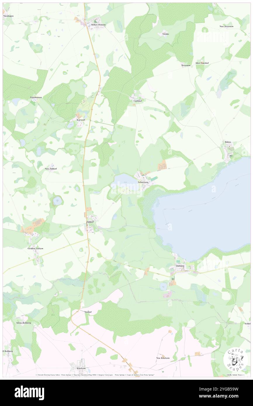 Romantisches Hotel Schloss Sch, DE, Deutschland, Mecklenburg-Vorpommern, N 53 40' 47''', N 12 33' 34''', Karte, Karte, Karte von Cartascapes Map veröffentlicht im Jahr 2024. Erkunden Sie Cartascapes, eine Karte, die die vielfältigen Landschaften, Kulturen und Ökosysteme der Erde enthüllt. Reisen Sie durch Zeit und Raum und entdecken Sie die Verflechtungen der Vergangenheit, Gegenwart und Zukunft unseres Planeten. Stockfoto