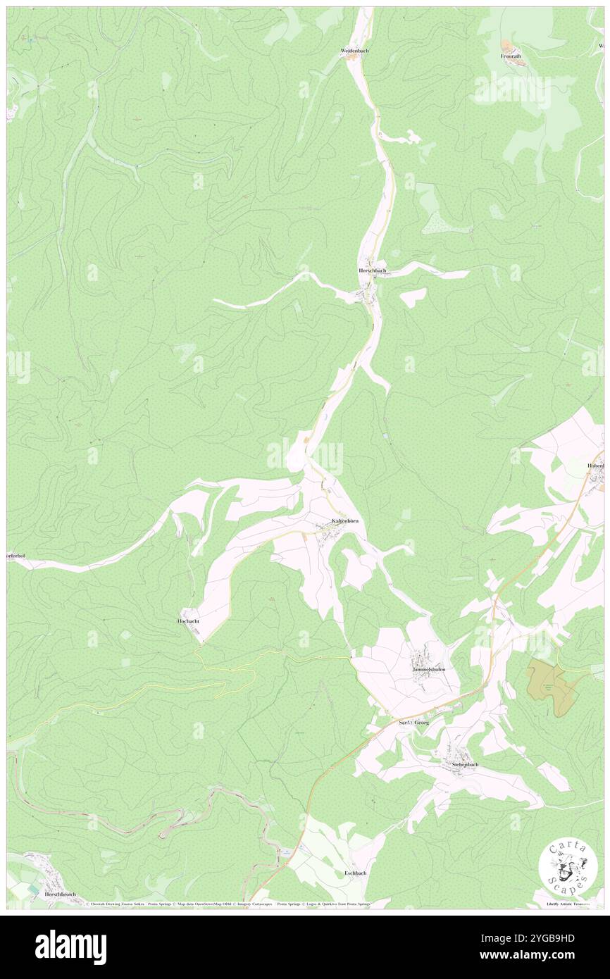 Kaltenborn, Regierungsbezirk Arnsberg, DE, Deutschland, Nordrhein-Westfalen, n 51 18' 37''', N 7 35' 45''', Karte, Cartascapes Map, veröffentlicht 2024. Erkunden Sie Cartascapes, eine Karte, die die vielfältigen Landschaften, Kulturen und Ökosysteme der Erde enthüllt. Reisen Sie durch Zeit und Raum und entdecken Sie die Verflechtungen der Vergangenheit, Gegenwart und Zukunft unseres Planeten. Stockfoto