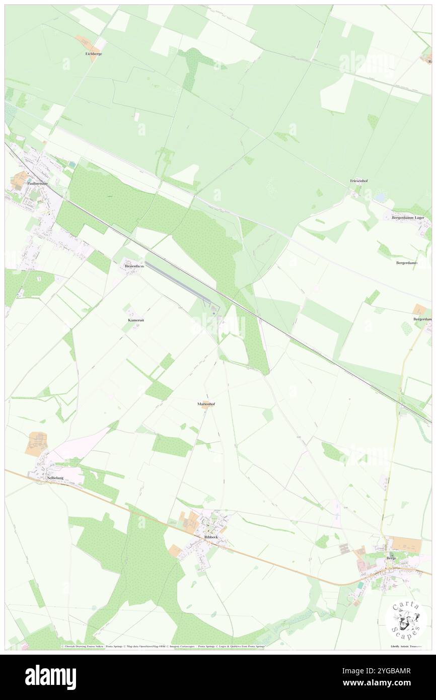 Lindholzfarm, DE, Deutschland, Brandenburg, N 52 39' 17'', N 12 45' 18''', Karte, Cartascapes Map, veröffentlicht 2024. Erkunden Sie Cartascapes, eine Karte, die die vielfältigen Landschaften, Kulturen und Ökosysteme der Erde enthüllt. Reisen Sie durch Zeit und Raum und entdecken Sie die Verflechtungen der Vergangenheit, Gegenwart und Zukunft unseres Planeten. Stockfoto