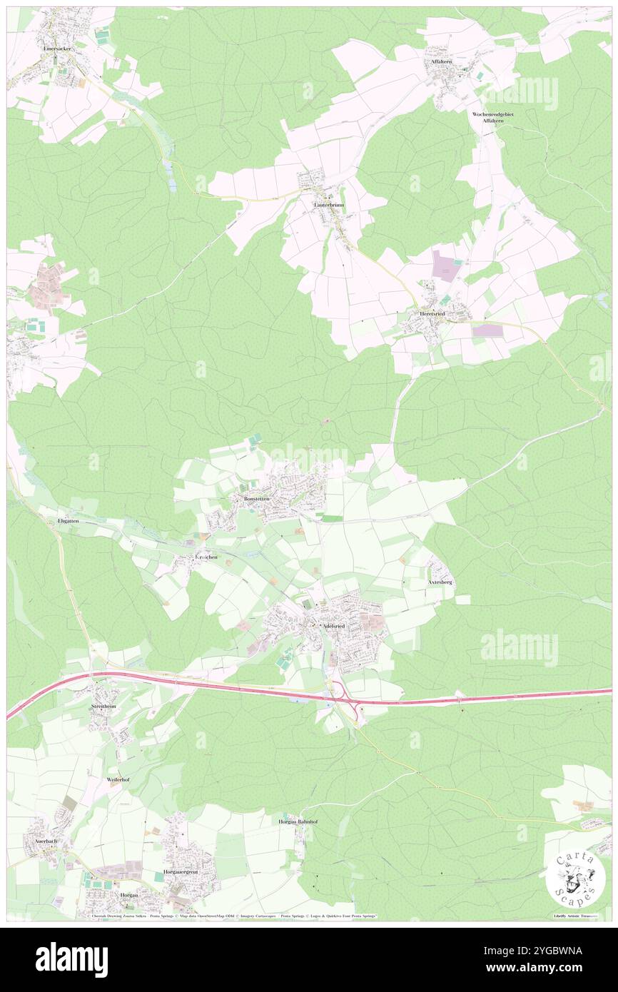 Bonstetten, Schwaben, DE, Deutschland, Bayern, n 48 26' 24'', N 10 42' 19'', Karte, Cartascapes Map, veröffentlicht 2024. Erkunden Sie Cartascapes, eine Karte, die die vielfältigen Landschaften, Kulturen und Ökosysteme der Erde enthüllt. Reisen Sie durch Zeit und Raum und entdecken Sie die Verflechtungen der Vergangenheit, Gegenwart und Zukunft unseres Planeten. Stockfoto