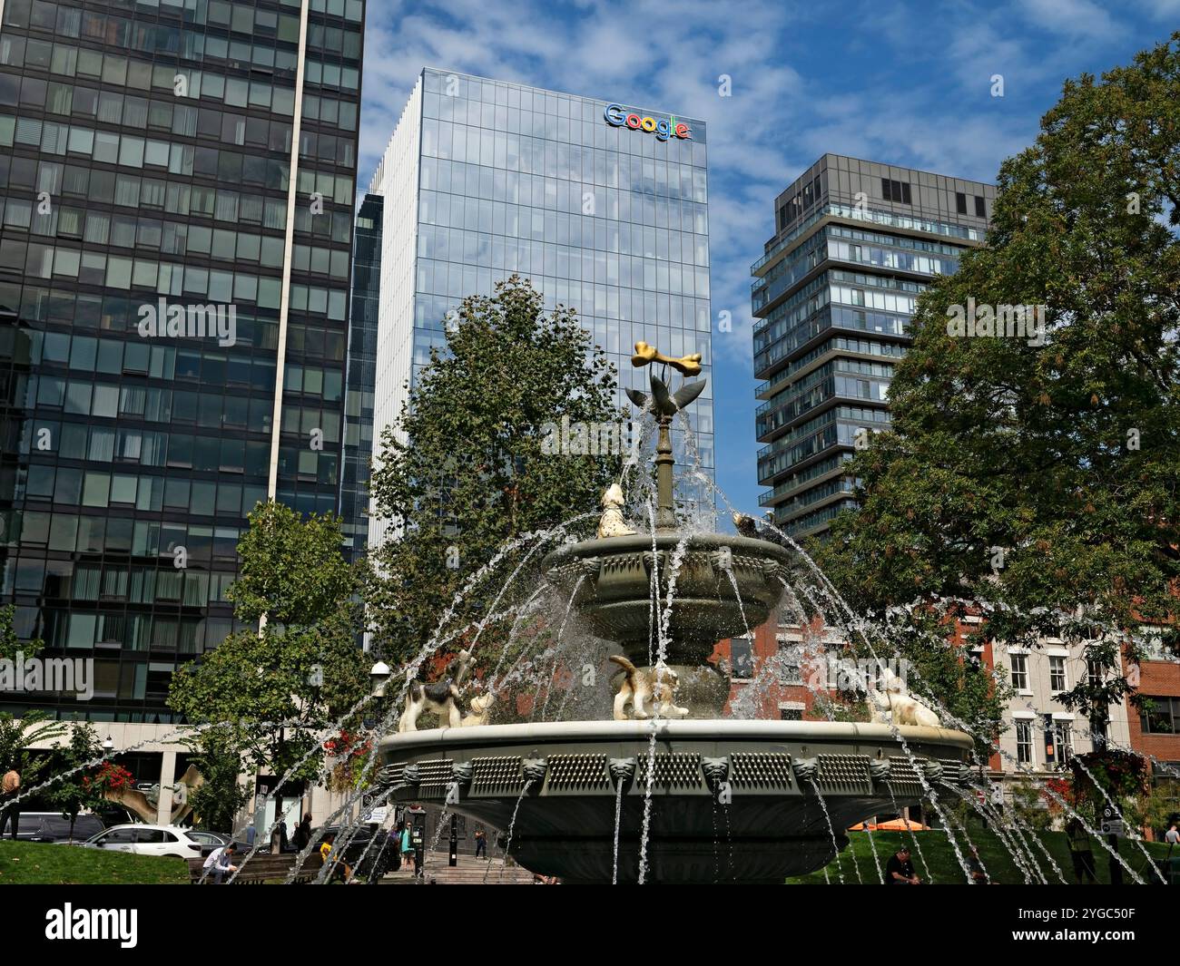 Toronto Kanada / Googles neues Hauptquartier in der Innenstadt von Toronto, King Street East, Toronto. Stockfoto