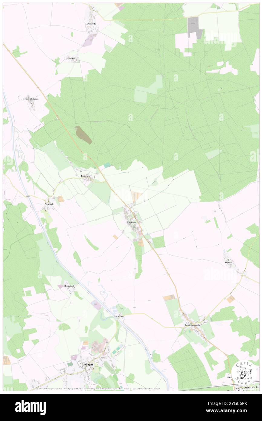 Wiederau, DE, Deutschland, Sachsen, N 51 11' 29''', N 12 17' 7''', Karte, Cartascapes Map, veröffentlicht 2024. Erkunden Sie Cartascapes, eine Karte, die die vielfältigen Landschaften, Kulturen und Ökosysteme der Erde enthüllt. Reisen Sie durch Zeit und Raum und entdecken Sie die Verflechtungen der Vergangenheit, Gegenwart und Zukunft unseres Planeten. Stockfoto