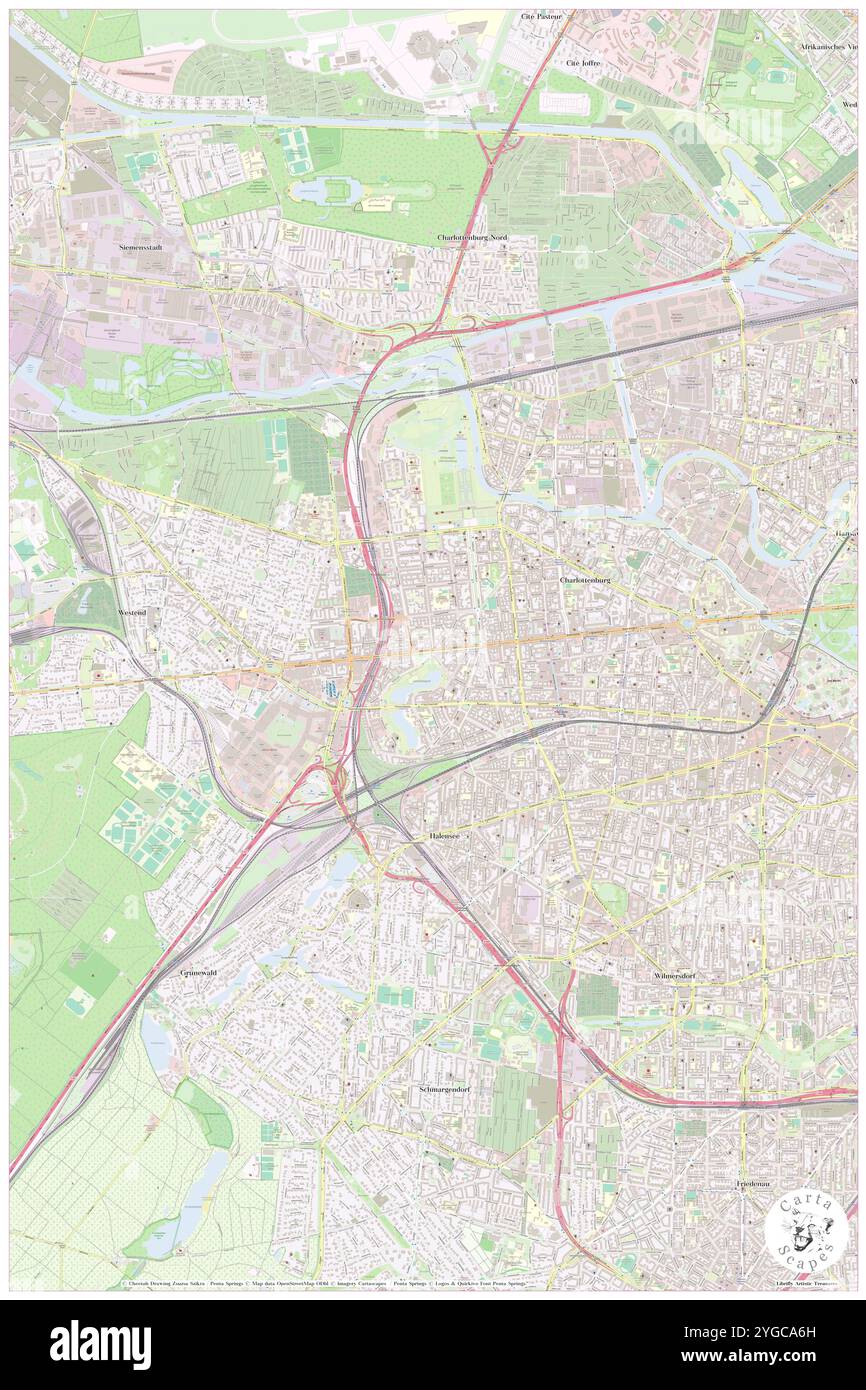 Hotel Kaiser, DE, Deutschland, Berlin, N 52 30' 38'', N 13 17' 29'', Karte, Cartascapes Map veröffentlicht im Jahr 2024. Erkunden Sie Cartascapes, eine Karte, die die vielfältigen Landschaften, Kulturen und Ökosysteme der Erde enthüllt. Reisen Sie durch Zeit und Raum und entdecken Sie die Verflechtungen der Vergangenheit, Gegenwart und Zukunft unseres Planeten. Stockfoto