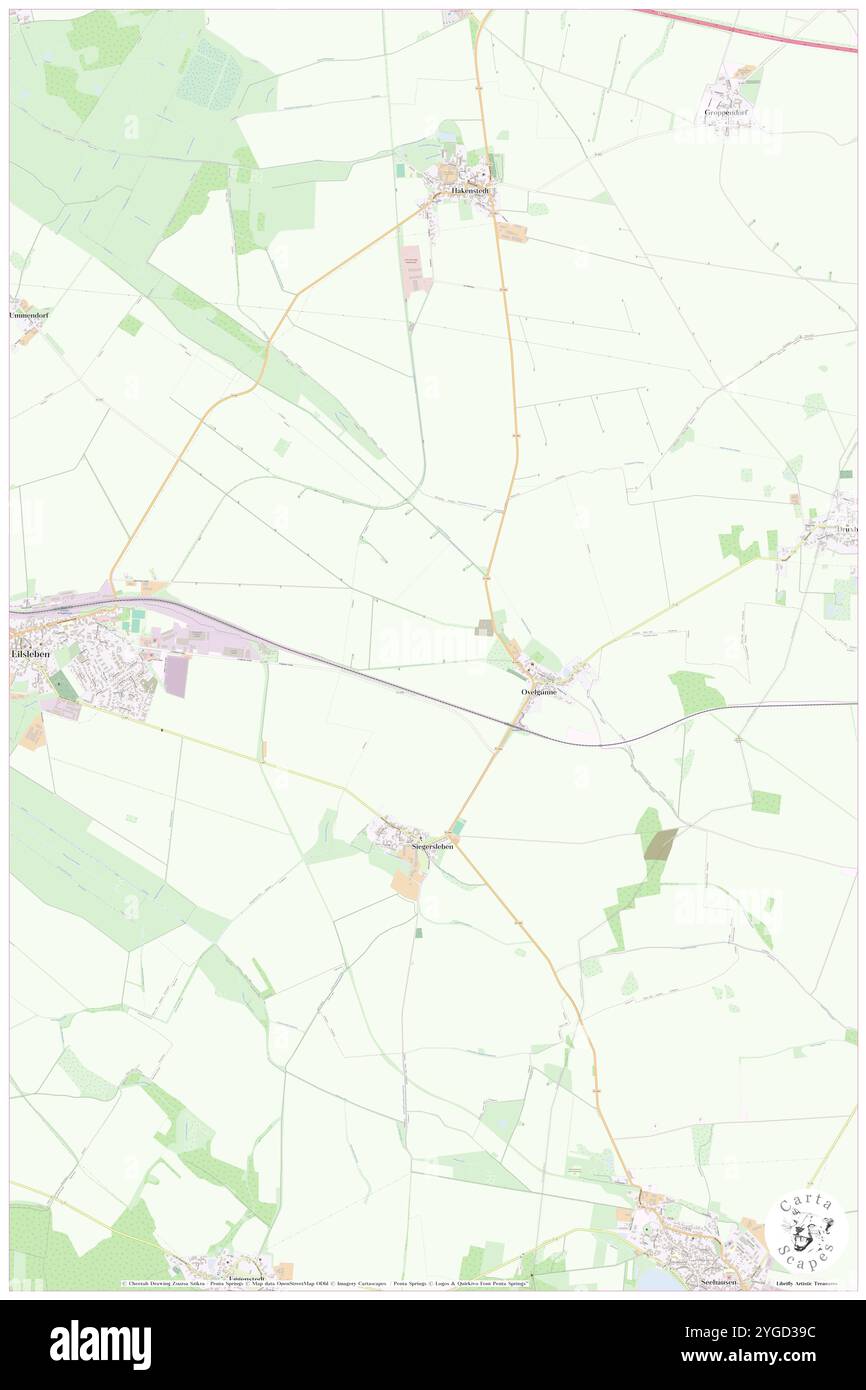 Ovelguenne, DE, Deutschland, Sachsen-Anhalt, N 52 8' 30''', N 11 16' 9''', Karte, Cartascapes Map veröffentlicht 2024. Erkunden Sie Cartascapes, eine Karte, die die vielfältigen Landschaften, Kulturen und Ökosysteme der Erde enthüllt. Reisen Sie durch Zeit und Raum und entdecken Sie die Verflechtungen der Vergangenheit, Gegenwart und Zukunft unseres Planeten. Stockfoto