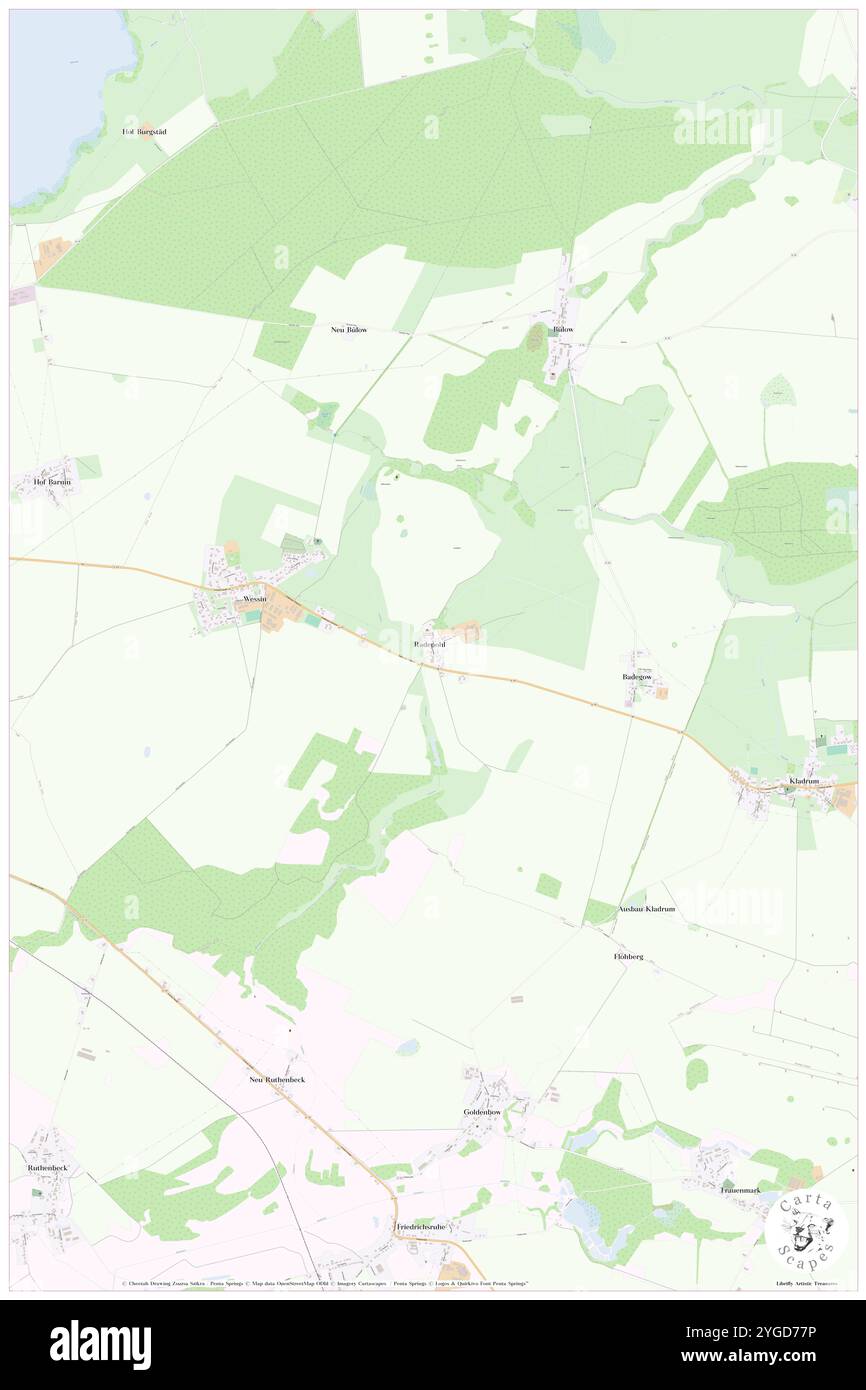 Radepohl, DE, Deutschland, Mecklenburg-Vorpommern, N 53 34' 8'', N 11 45' 10''', Karte, Cartascapes Map, veröffentlicht 2024. Erkunden Sie Cartascapes, eine Karte, die die vielfältigen Landschaften, Kulturen und Ökosysteme der Erde enthüllt. Reisen Sie durch Zeit und Raum und entdecken Sie die Verflechtungen der Vergangenheit, Gegenwart und Zukunft unseres Planeten. Stockfoto