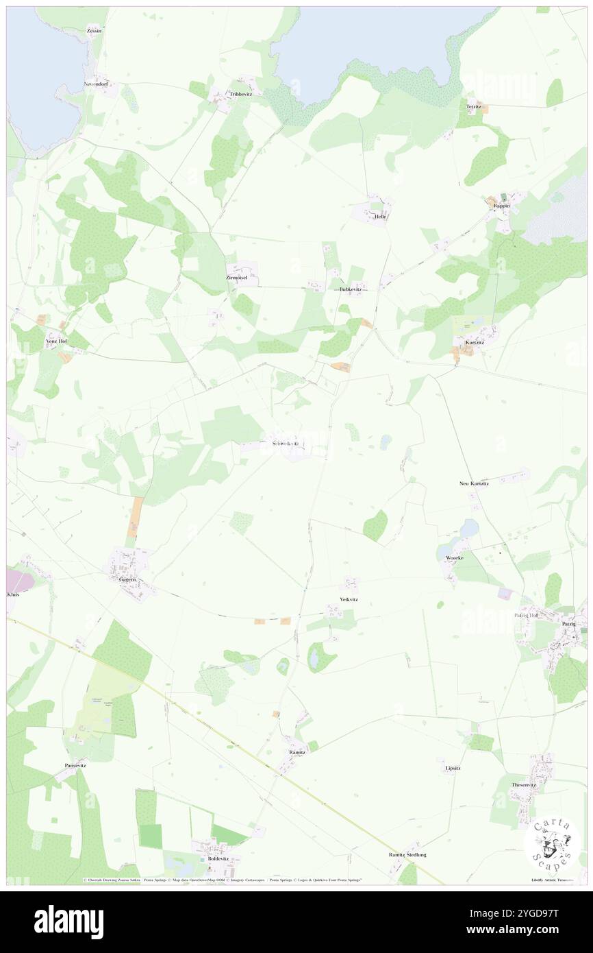 Schweikvitz, DE, Deutschland, Mecklenburg-Vorpommern, N 54 29' 2'', N 13 20' 54''', Karte, Cartascapes Map veröffentlicht 2024. Erkunden Sie Cartascapes, eine Karte, die die vielfältigen Landschaften, Kulturen und Ökosysteme der Erde enthüllt. Reisen Sie durch Zeit und Raum und entdecken Sie die Verflechtungen der Vergangenheit, Gegenwart und Zukunft unseres Planeten. Stockfoto