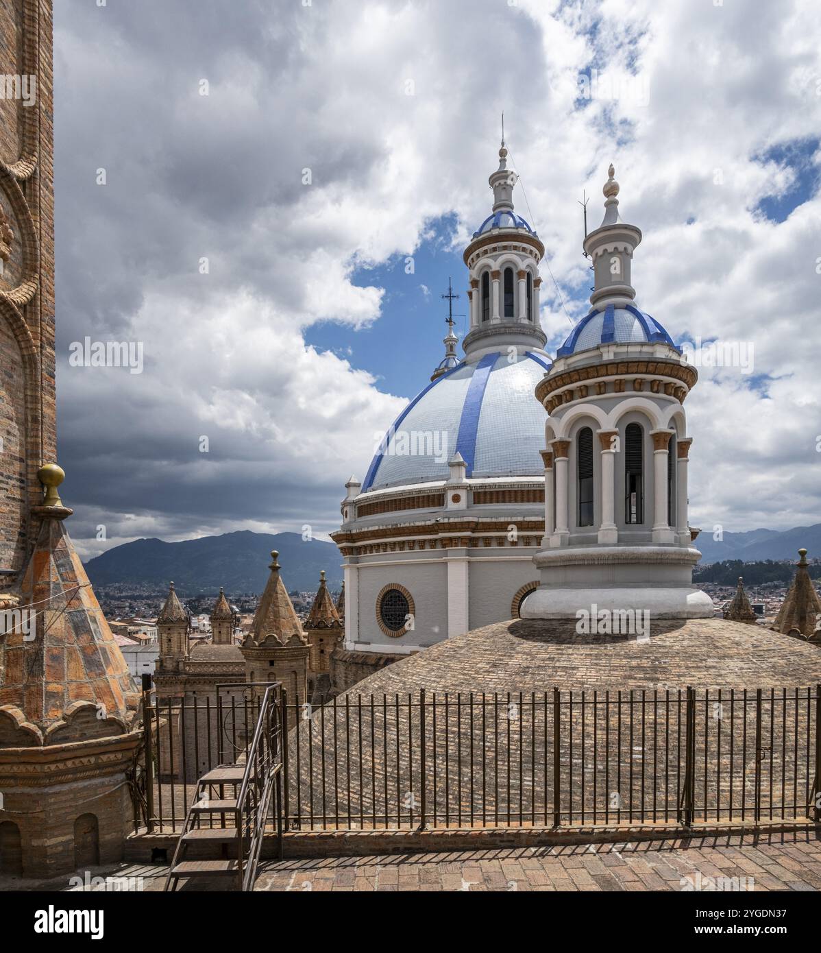 Kathedrale der Unbefleckten Empfängnis, Cuenca, Ecuador, Südamerika Stockfoto