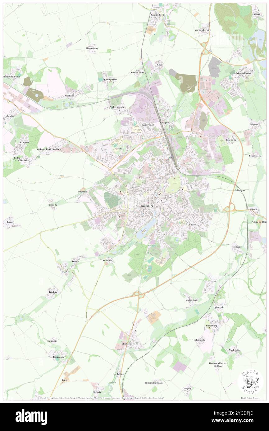 Altenburg, DE, Deutschland, Sachsen-Anhalt, N 51 9' 3''', N 11 46' 21''', Karte, Cartascapes Map veröffentlicht 2024. Erkunden Sie Cartascapes, eine Karte, die die vielfältigen Landschaften, Kulturen und Ökosysteme der Erde enthüllt. Reisen Sie durch Zeit und Raum und entdecken Sie die Verflechtungen der Vergangenheit, Gegenwart und Zukunft unseres Planeten. Stockfoto