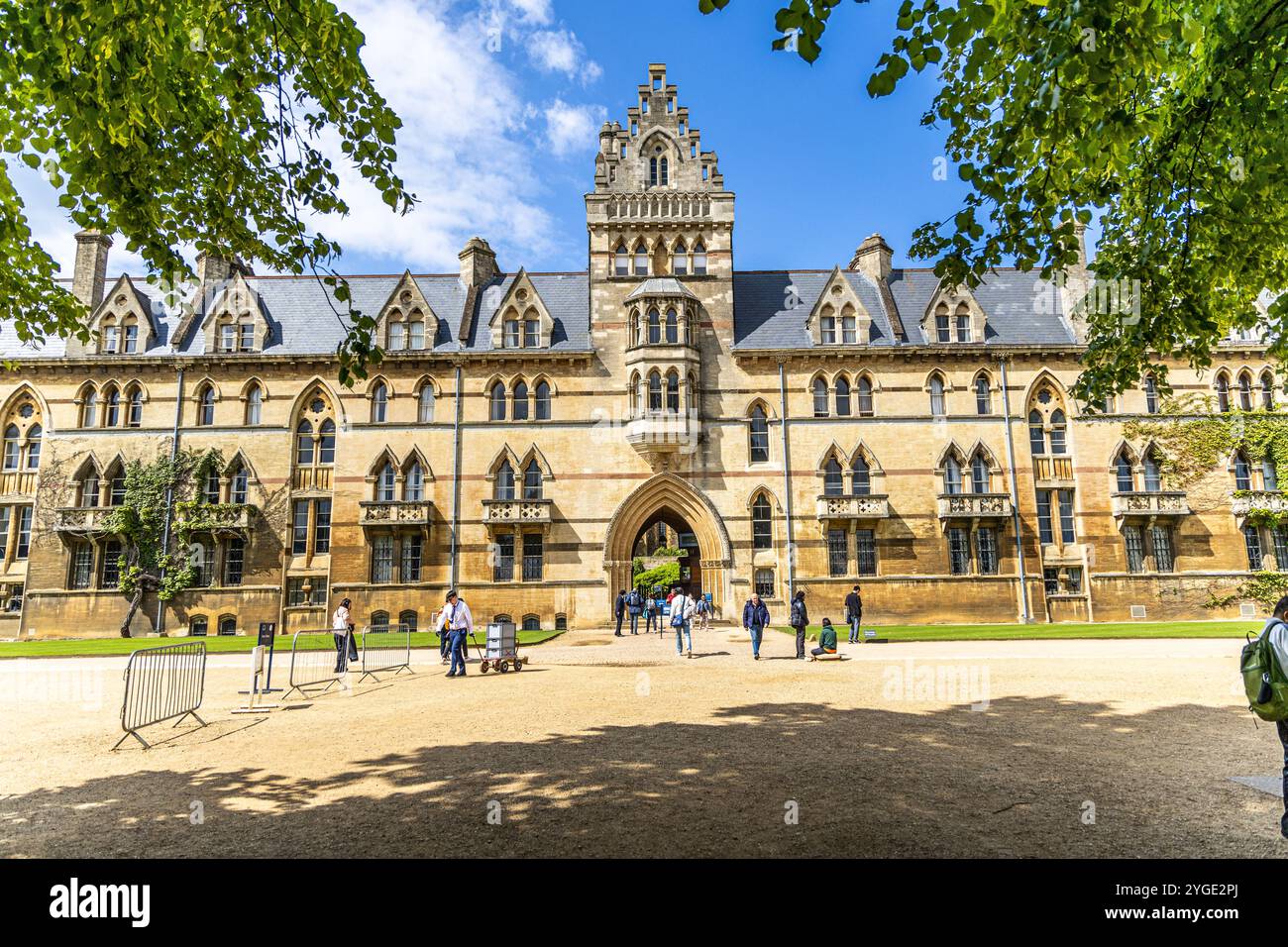 Oxford, Großbritannien - 5. Juni 2024: Blick auf die Christ Church Oxford University, Meadow Building, United Kingtom. Stockfoto